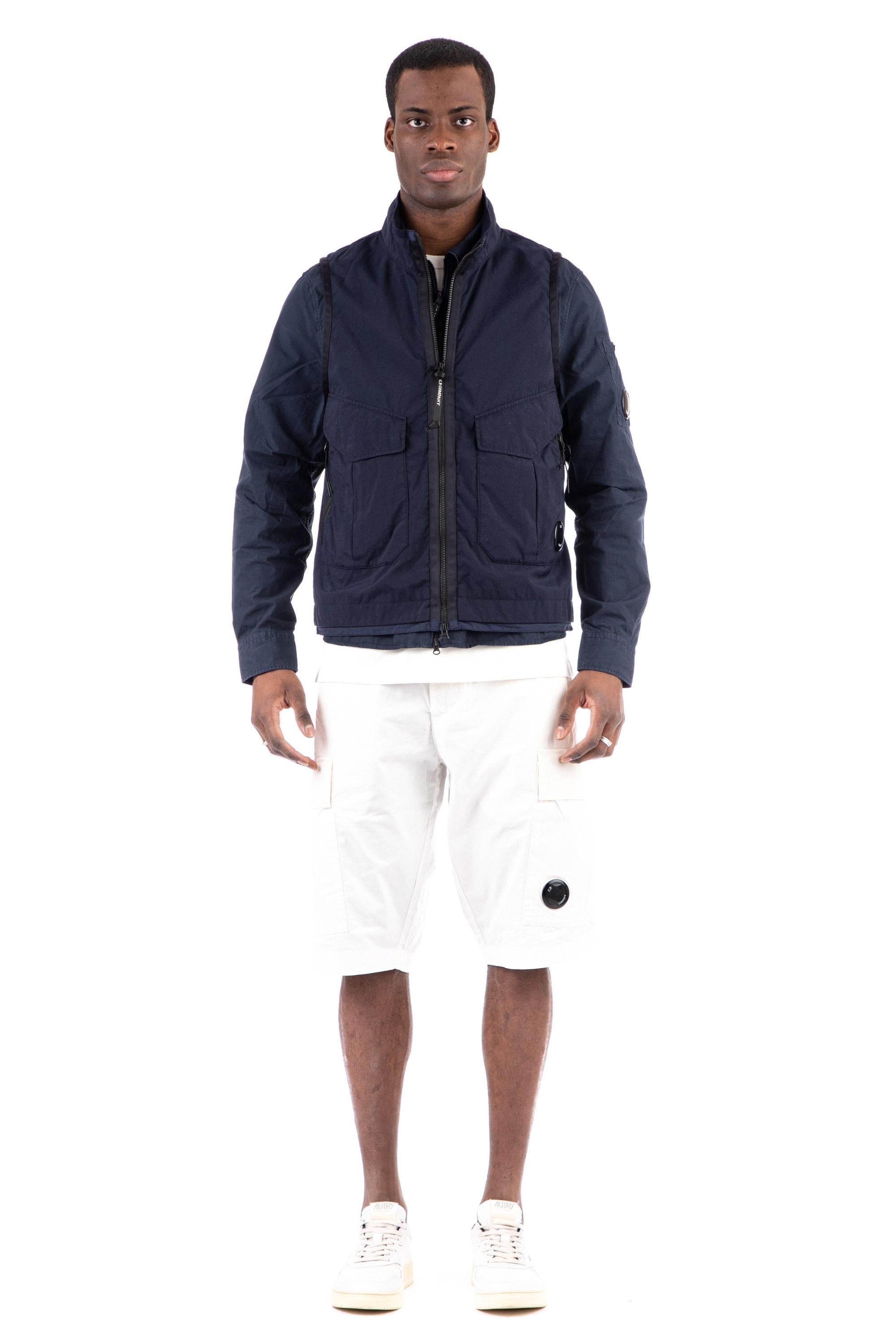 Overshirt in cotone rip-stop CMSH236A 006272G 888 CP Company