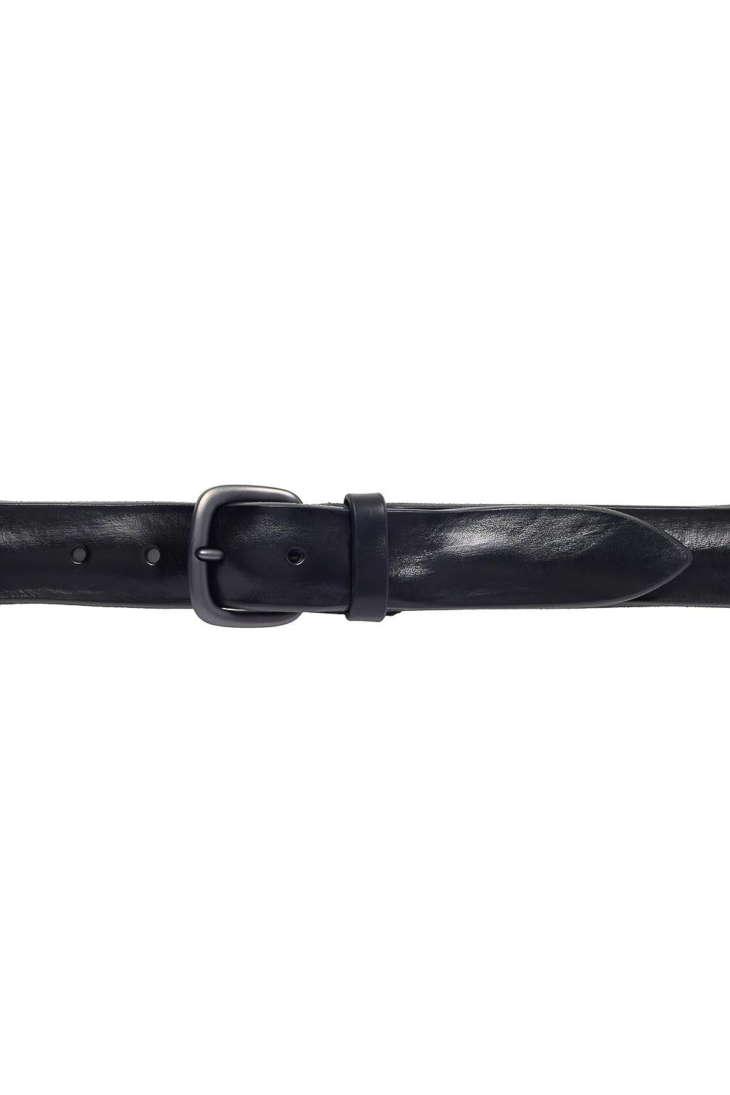 Cintura in pelle delavè U07624-BUS/2 NERO Orciani