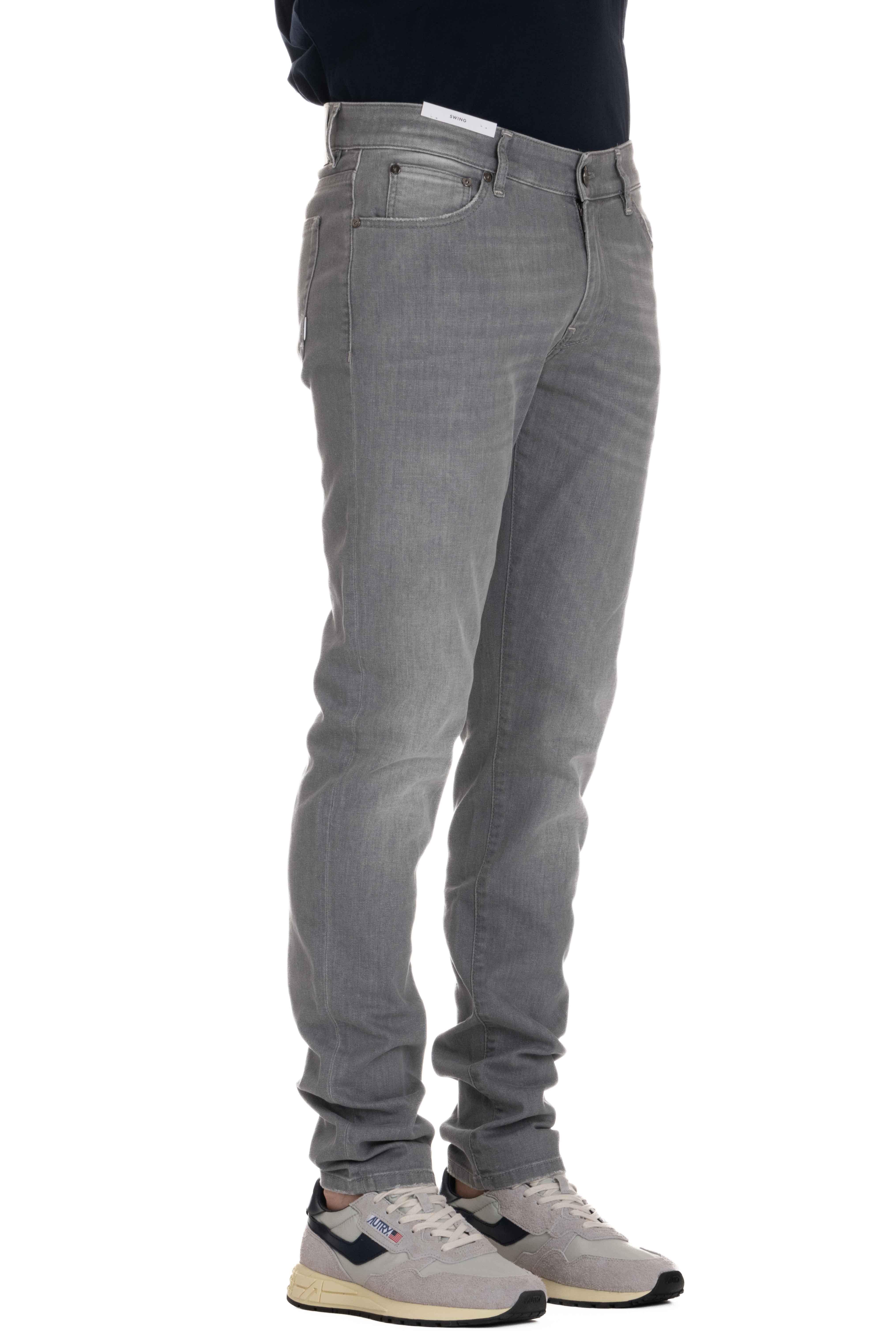 Jeans grigio Swing fit DJ0Z10BAS TX06 MK19 PT Denim