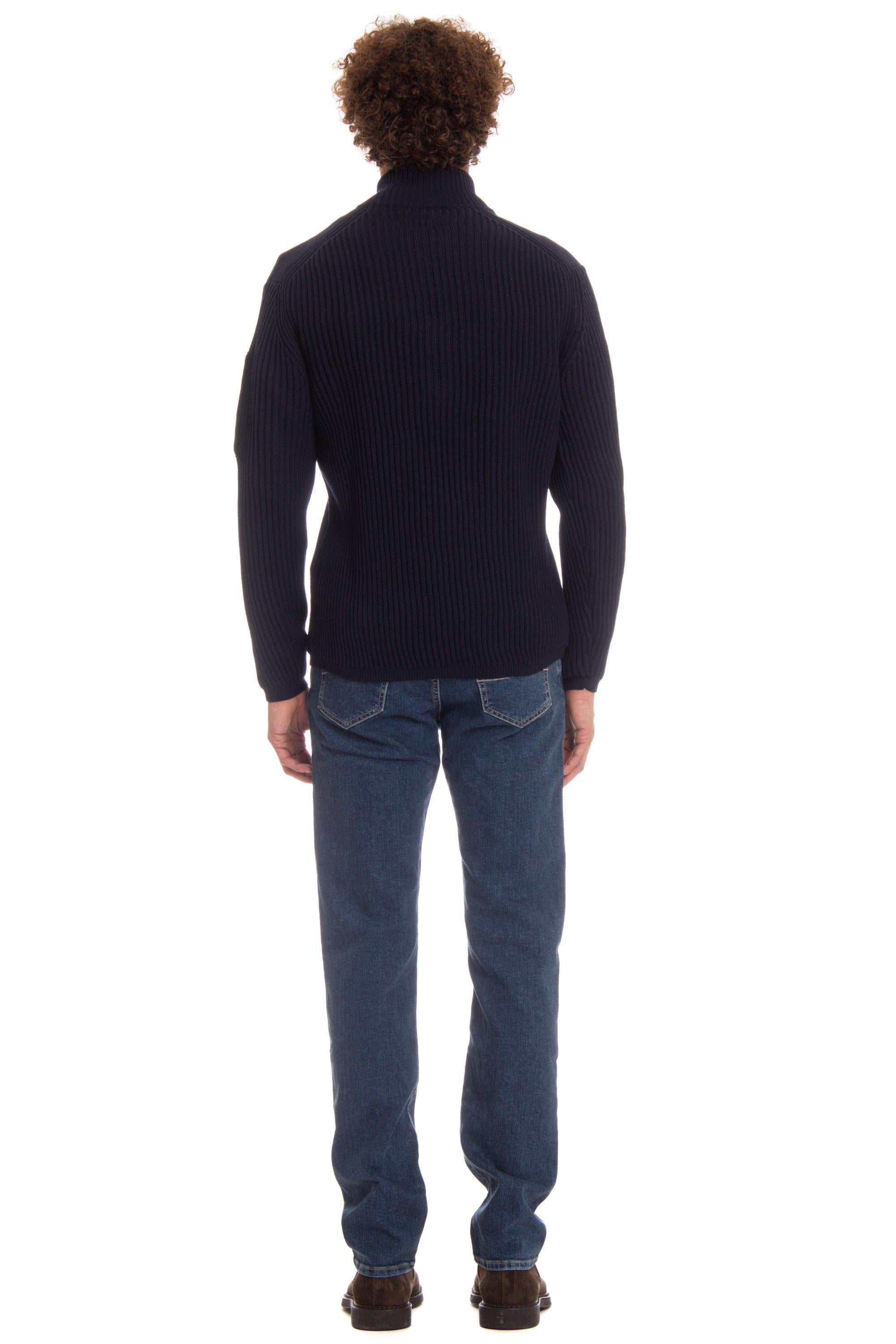 CP Company Maglia mezza zip in lana costa inglese CMKN255A 006595A/2 888