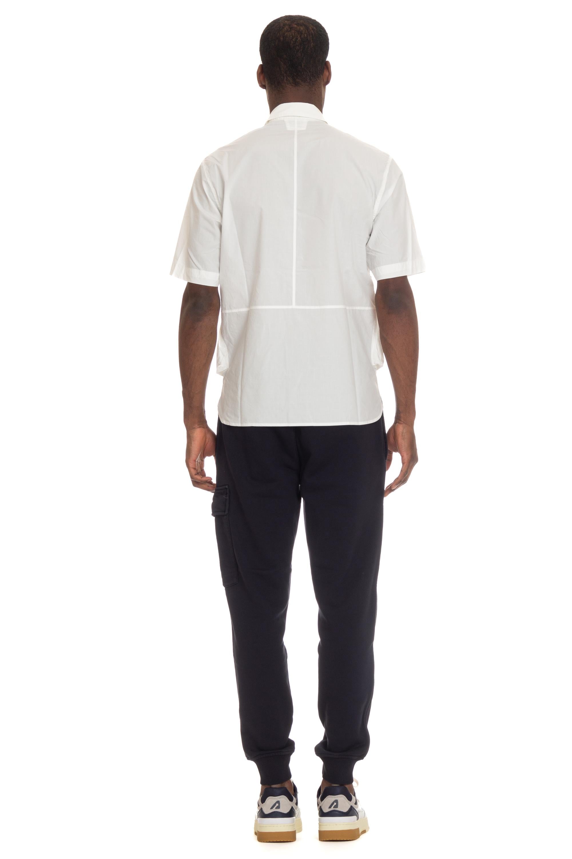 CP Company Camicia manica corta in popeline di cotone CMSH271A-005328G 103