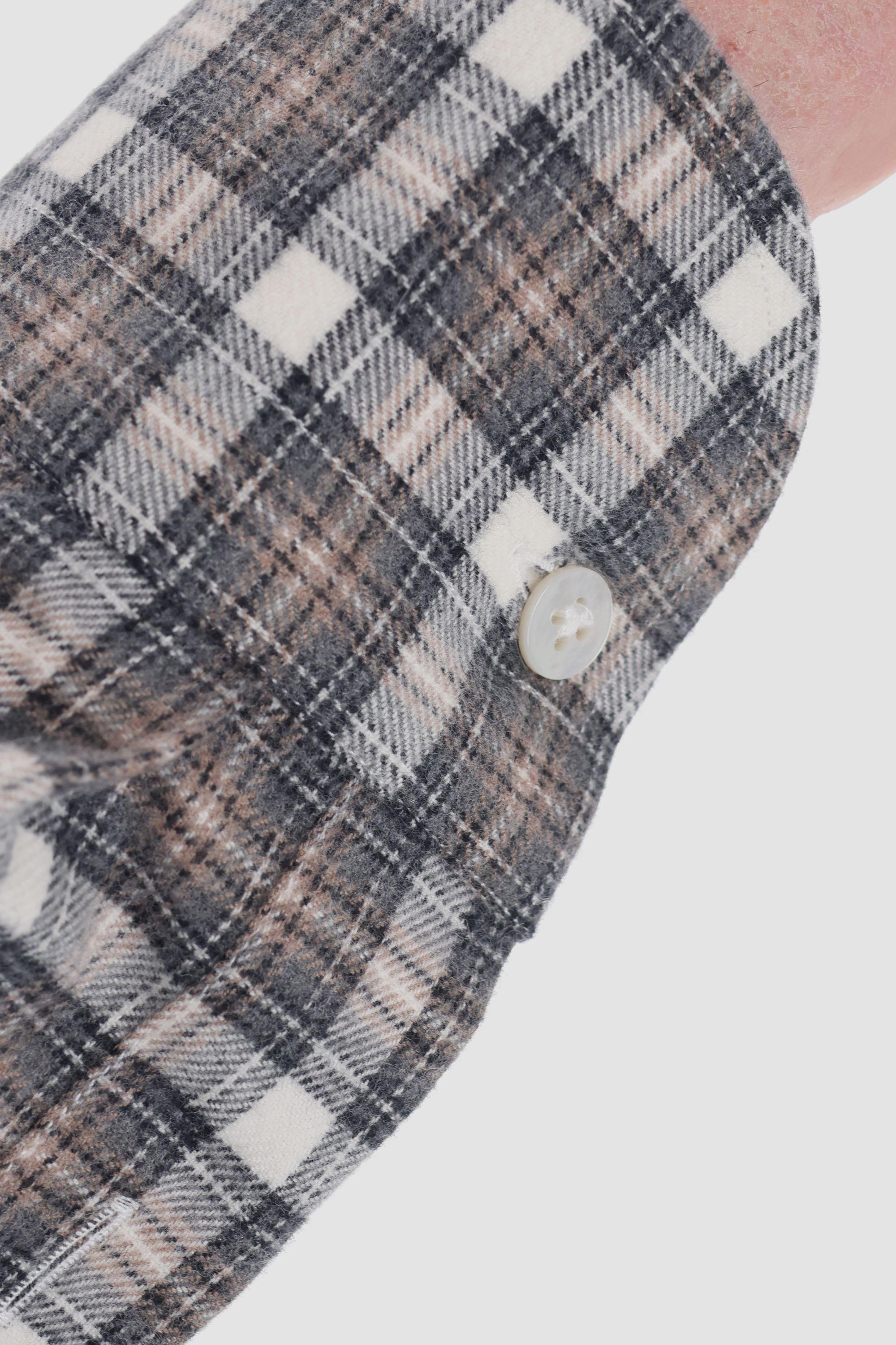 Camicia check in flanella linea Dandylife LIU13P0136062 X Barba