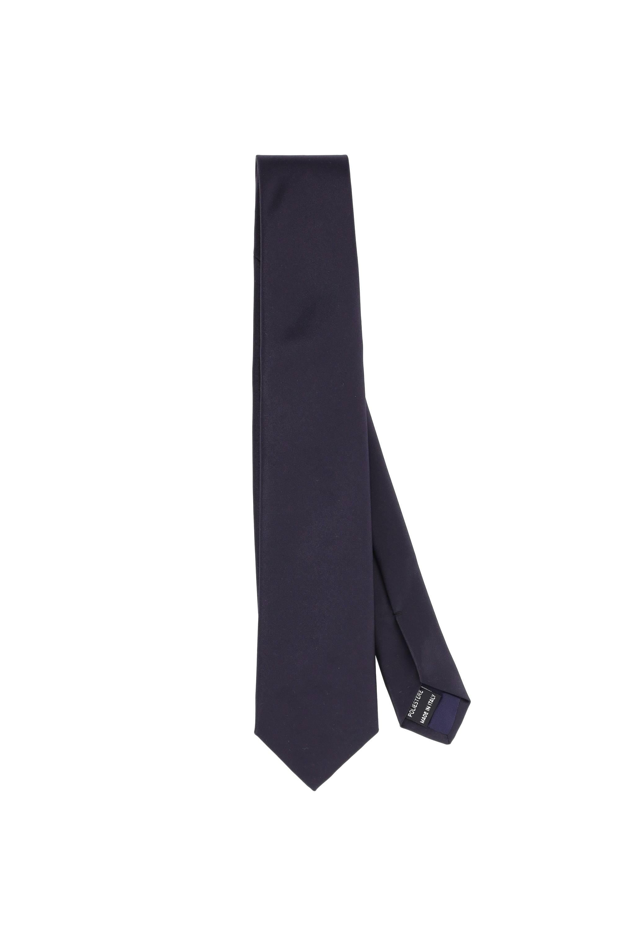 Tagliatore Cravatta in raso TIE A10003 BLU