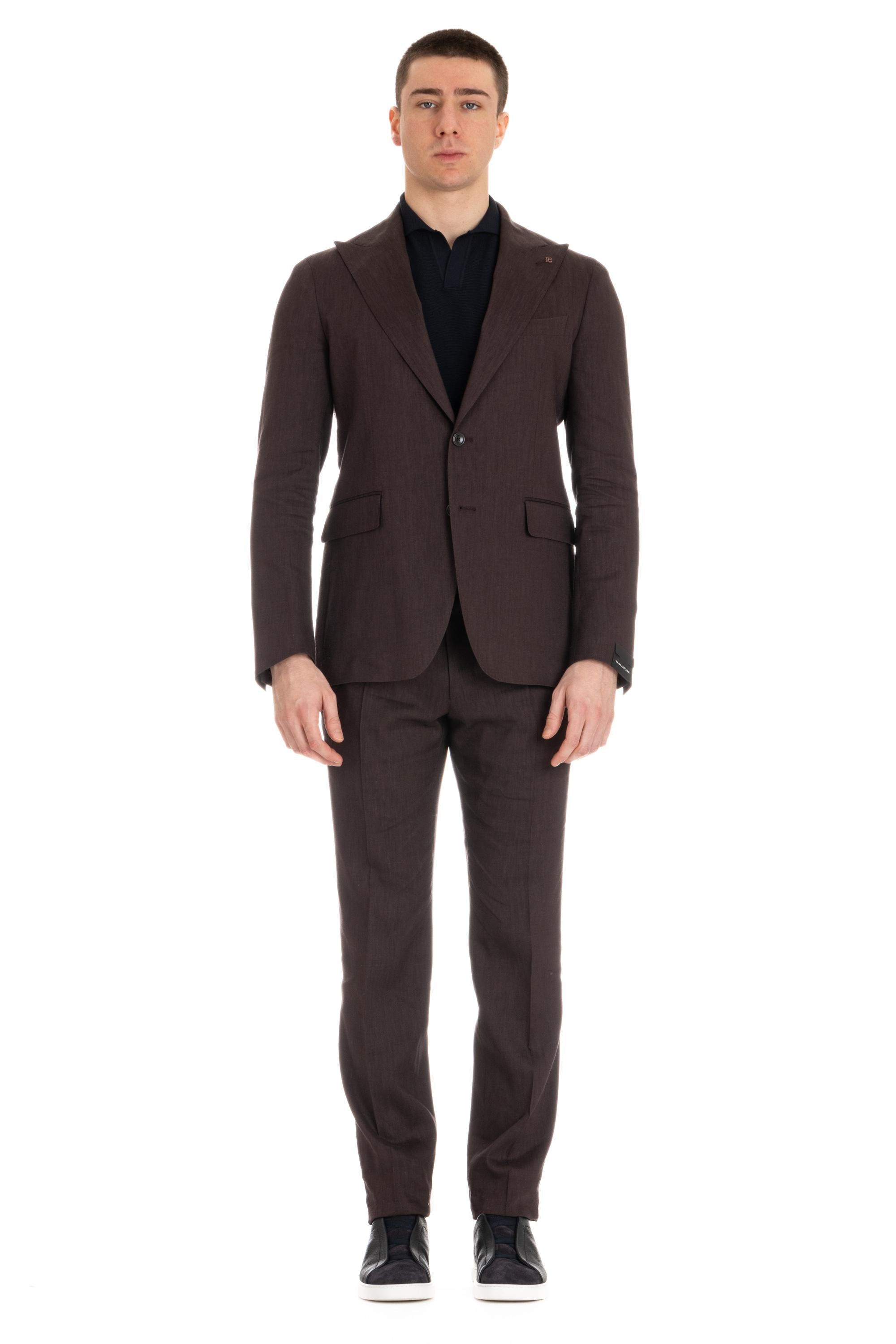 Abito in lana-lino-mohair linea Vesuvio 2SVS26B11 080016 M1254 Tagliatore