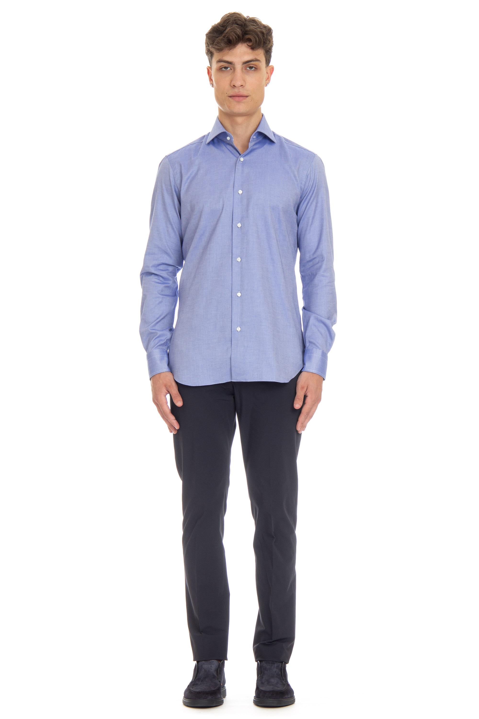 Barba Camicia sartoriale in royal oxford Etichetta Nera I1U13P0144096.U 0003