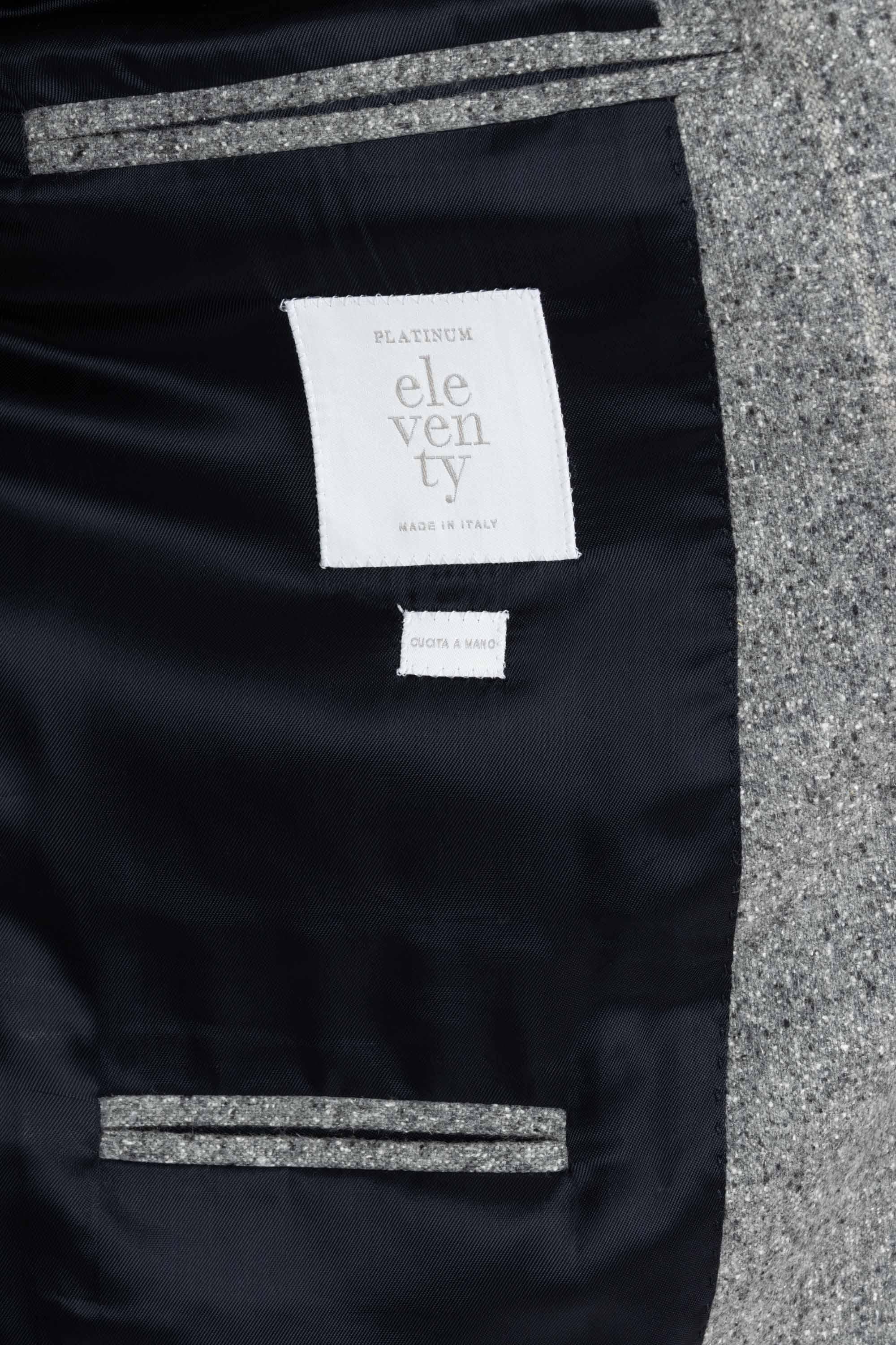 Eleventy Abito sartoriale gessato in lana-seta J75ABUD01 TES0J153 13