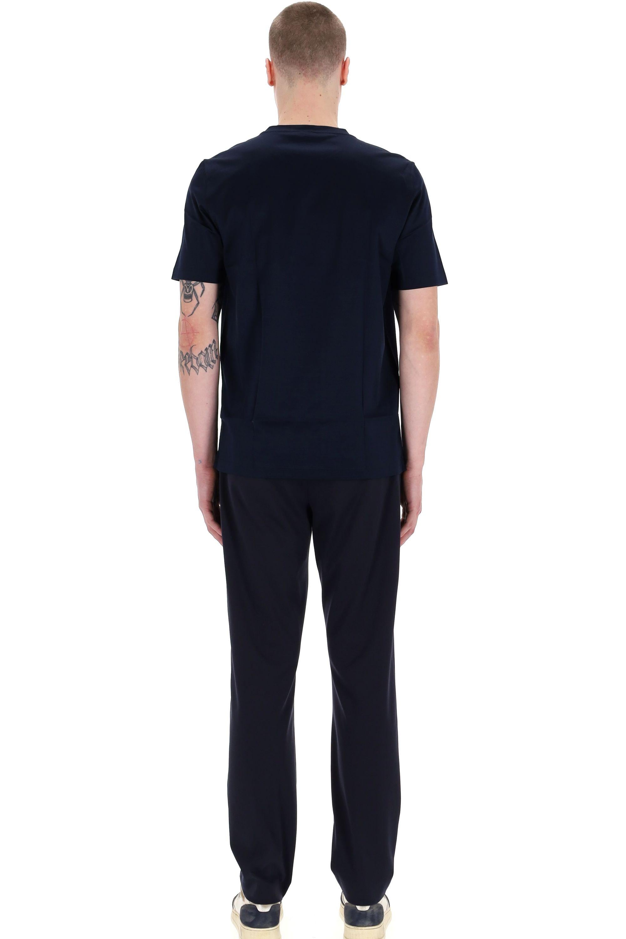 T-shirt in cotone mercerizzato 60533 74002 598 Barba