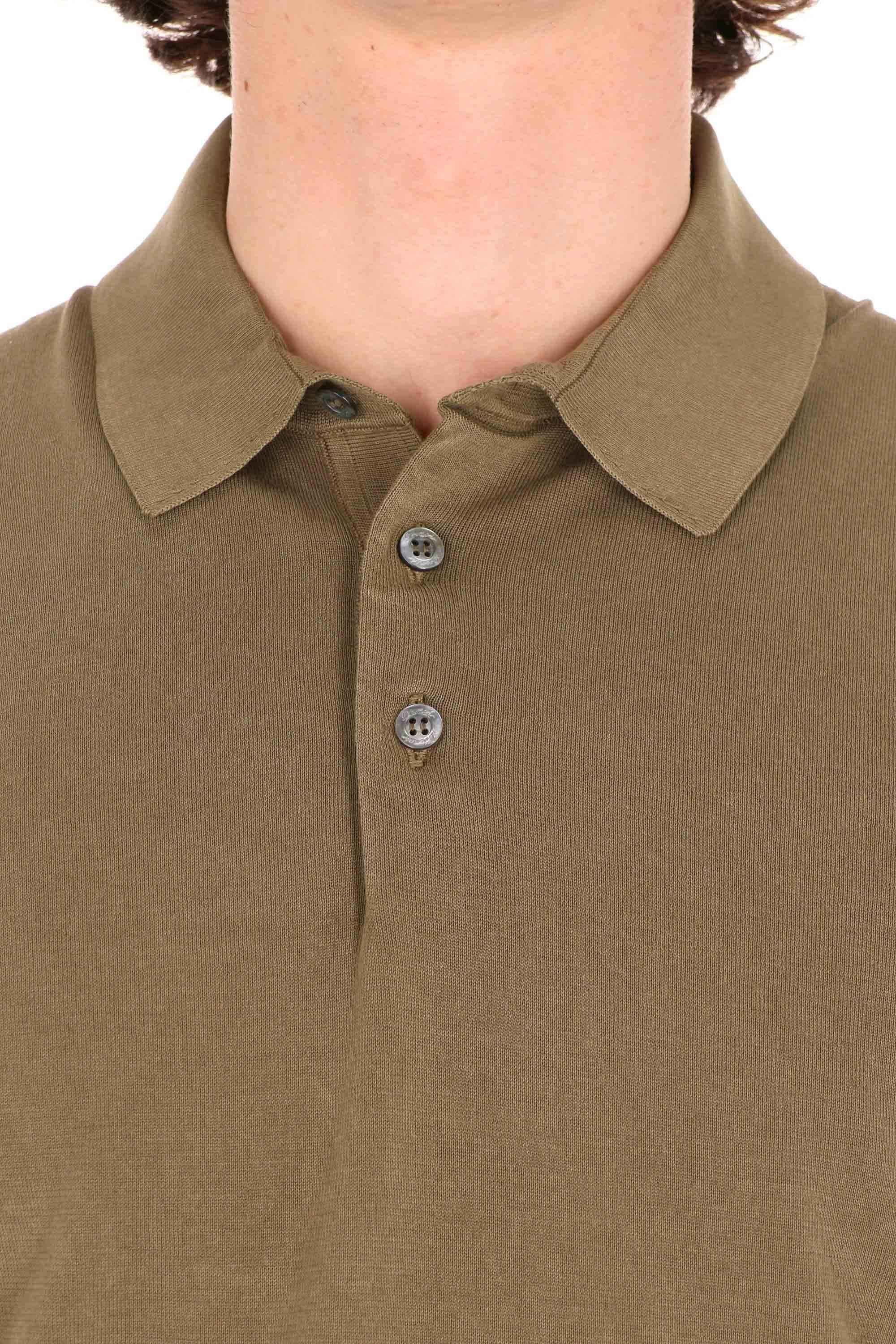 Drumohr Polo in fine cotone ice cotton frosted D0GF202NL-3 441