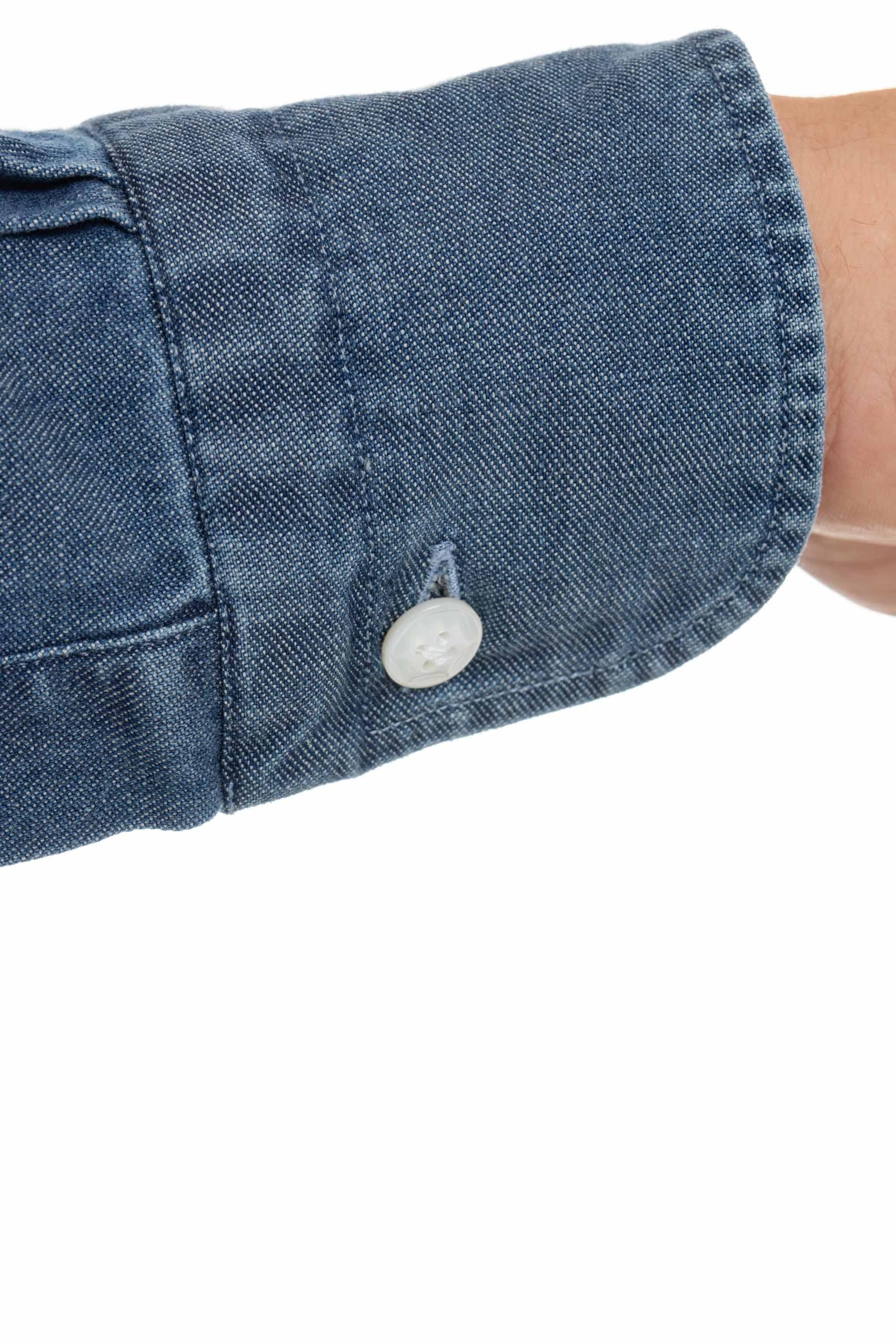 Camicia in denim Etichetta Culto LIU13P0144038.U 0001 Barba