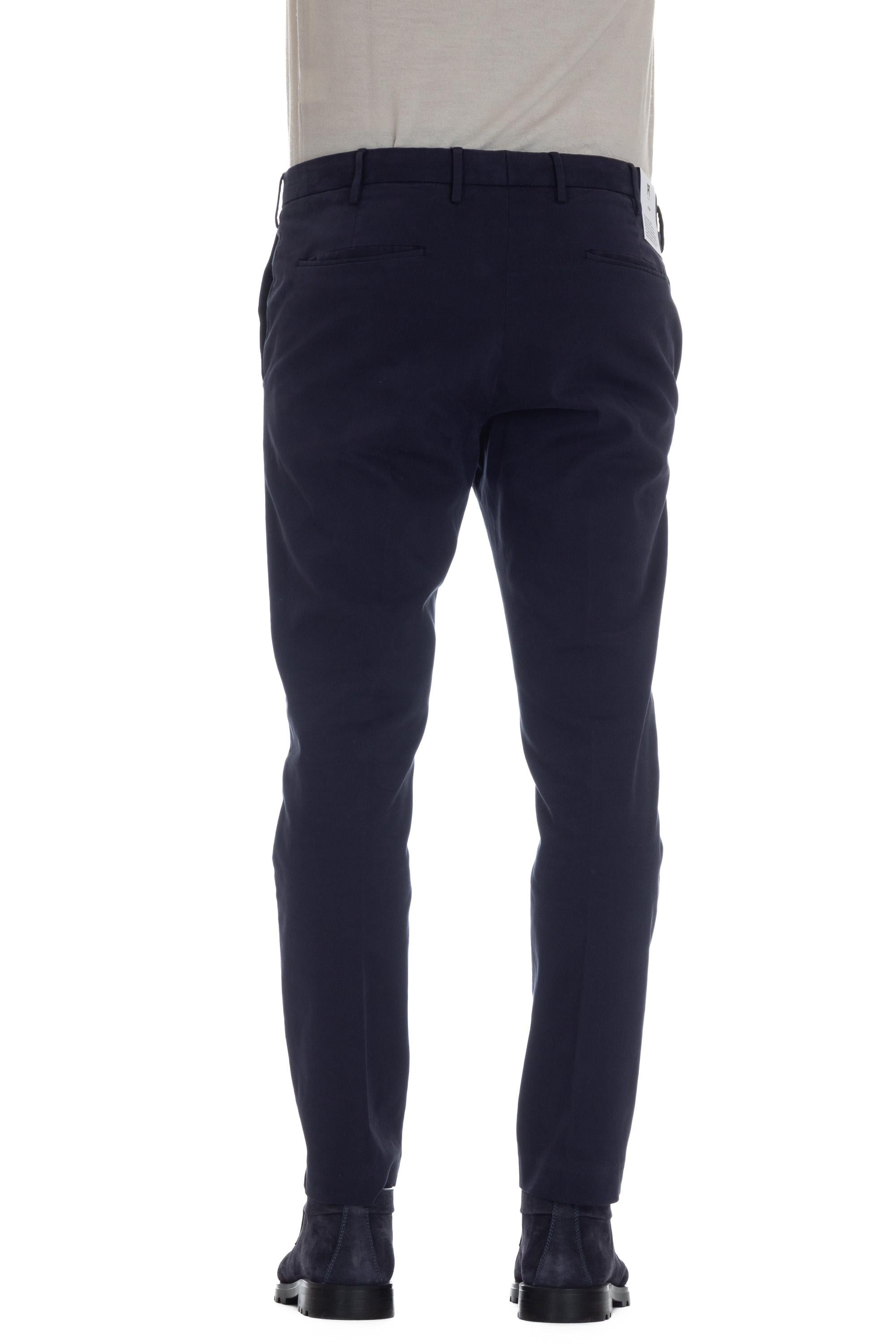 PT Torino Pantalone in rasatello di cotone Dieci fit ATX0Z00FWD NK20_2 Y384