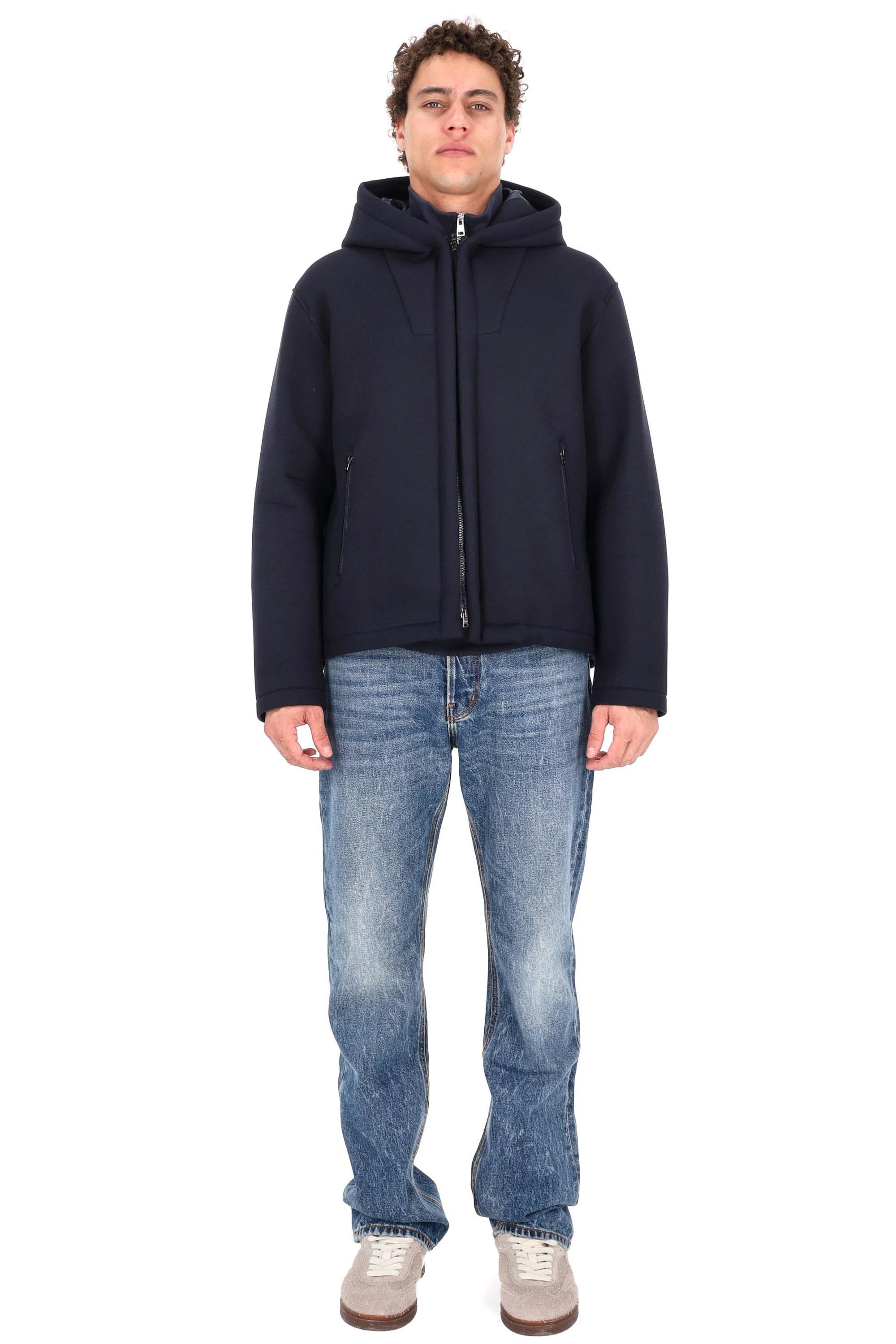 Herno Giubbotto bomber 3 layer scuba GI000538U-39501Z 9290