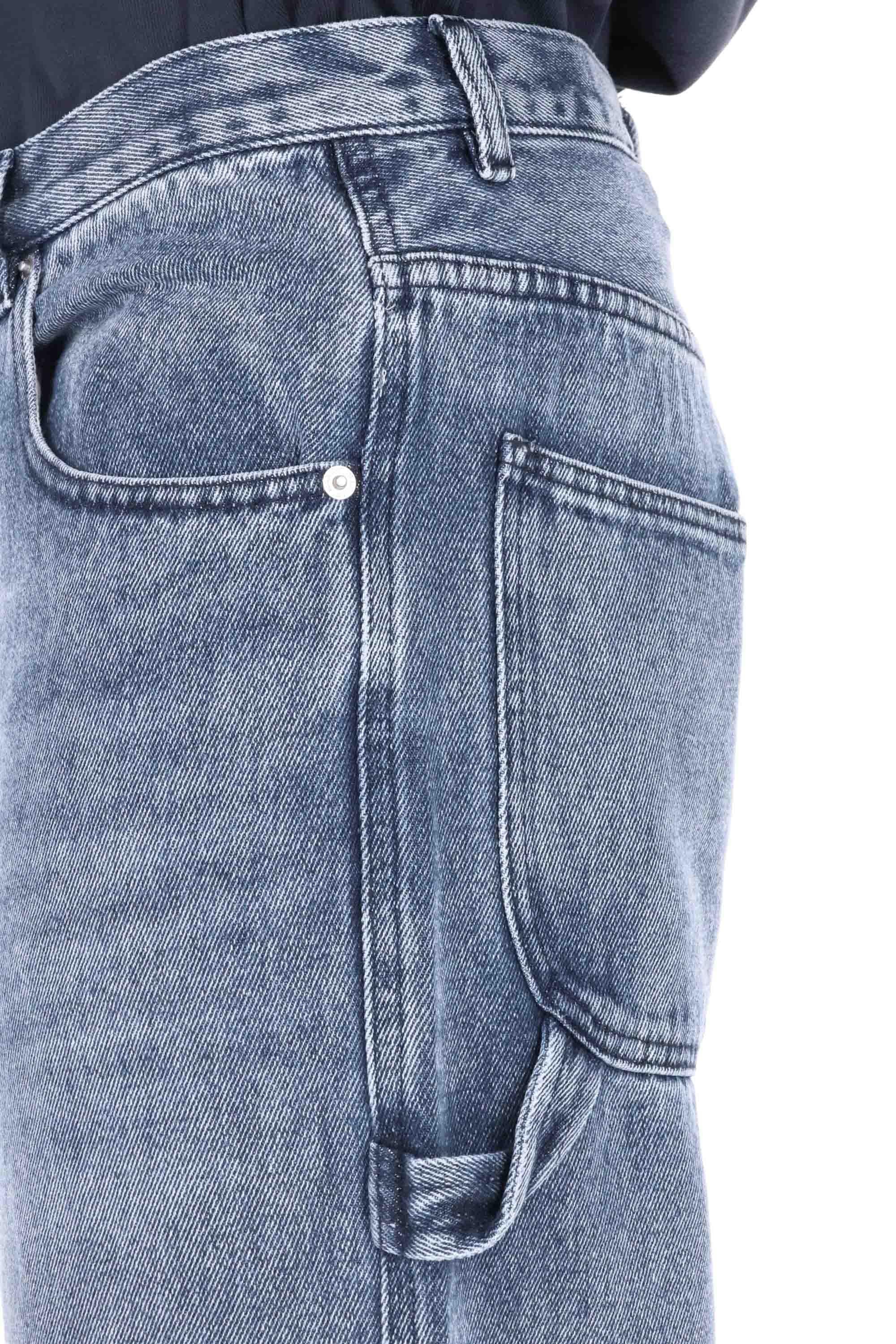 Jeans in lyocell e cotone modello Jenter PA0588HB-B1H07H 30LU Isabel Marant