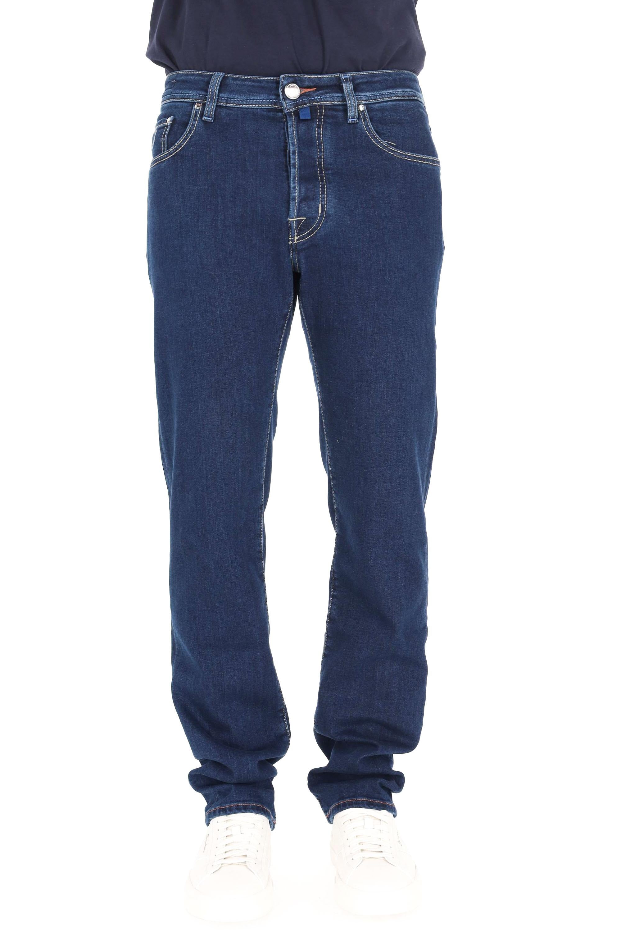 Jacob Cohen Jeans comfort etichetta cavallino intarsiato Bard fit QE004-040-P3621 100D