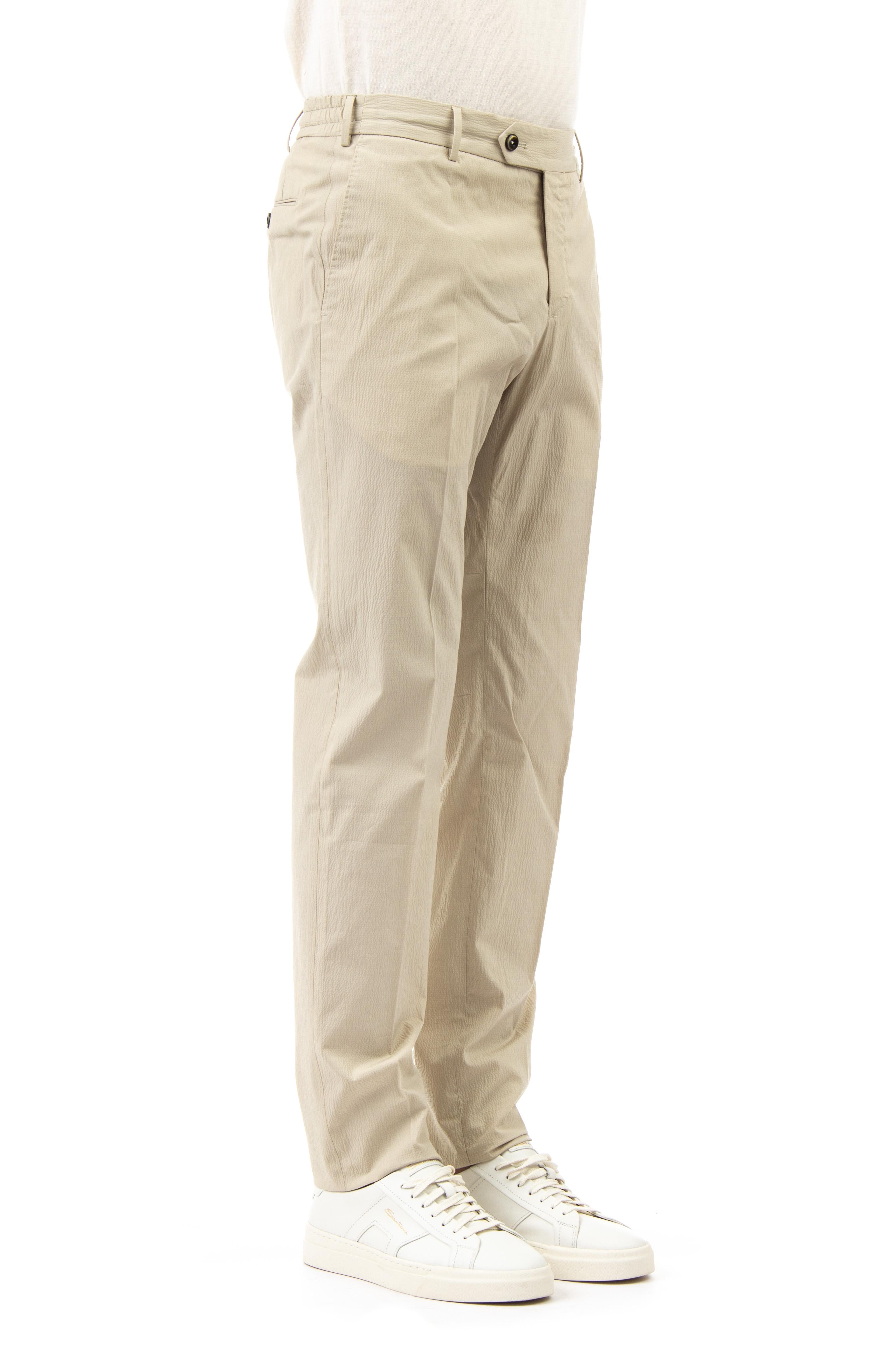 PT Torino Pantalone in cotone goffrato slim jogger fit VSJGZ20CL1 SD50 0020