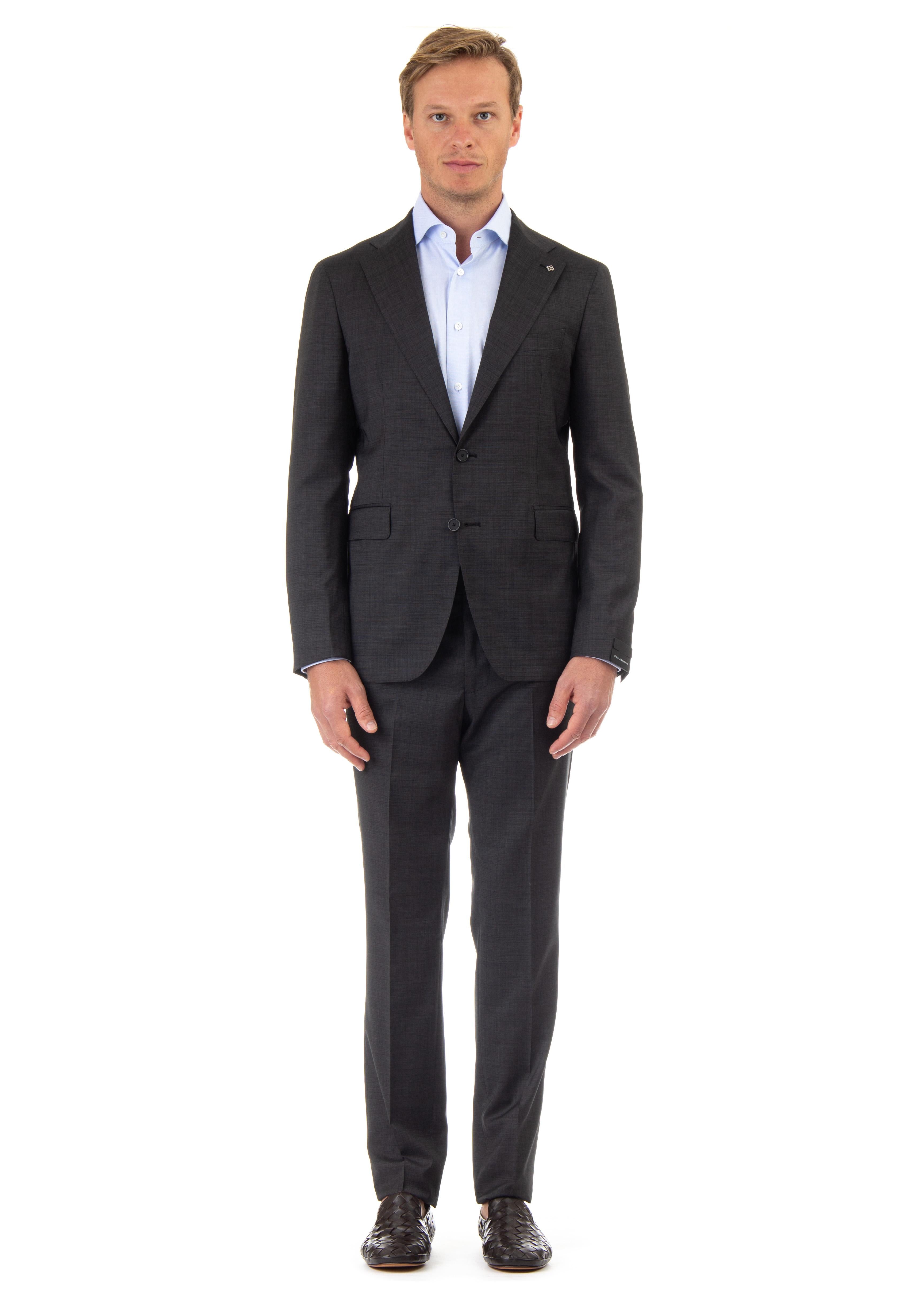 Abito sfoderato in lana vergine 2SVS22B01 180021 N8039 Tagliatore