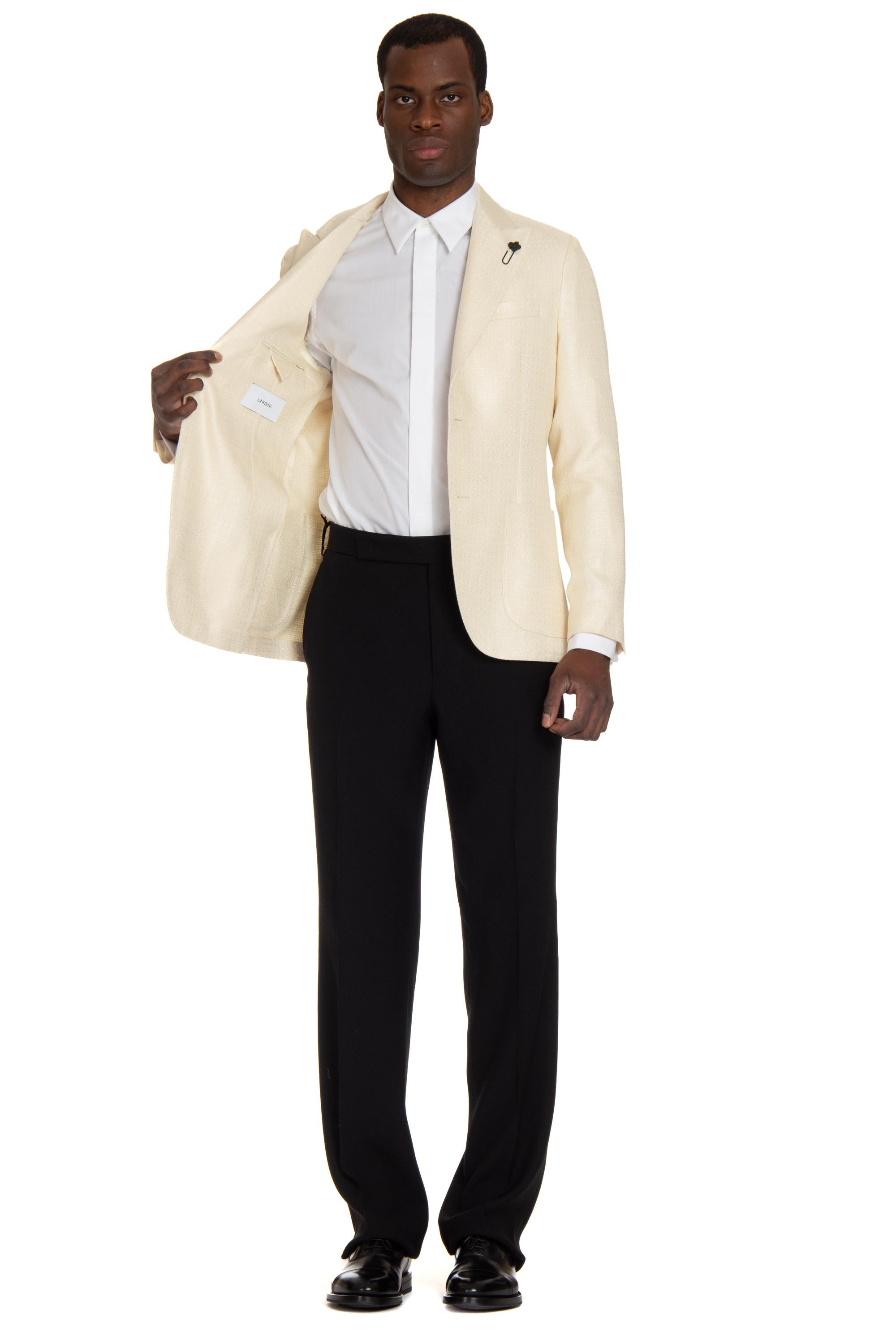 Lardini Giacca in pura seta EQ688AE EQSK62525 12