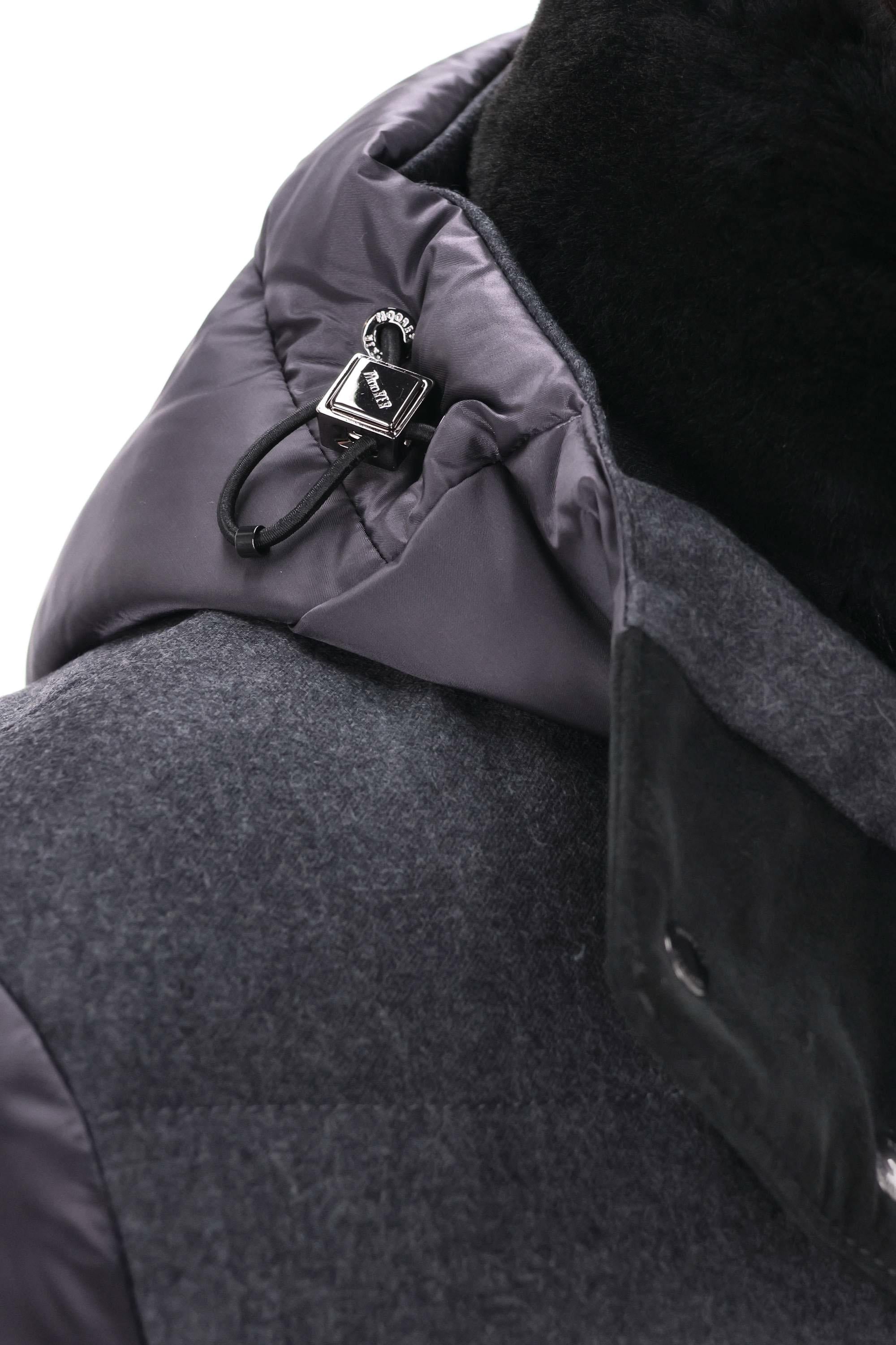 Moorer Piumino bomber bimateriale mod. Wright-SHL WRIGHT-SHL U0555