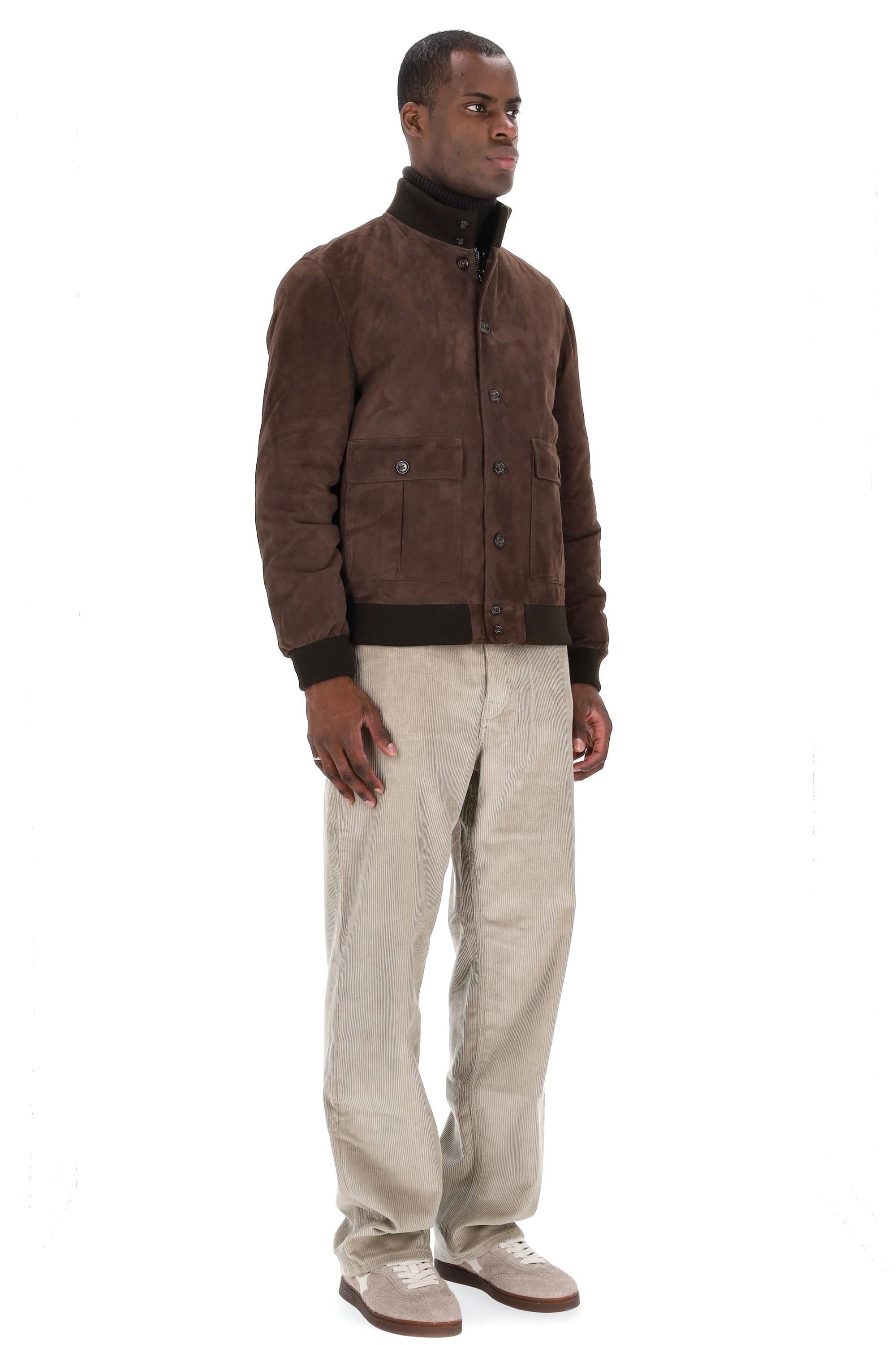 Valstar Giubbotto in camoscio imbottito in piuma 407A.I019/3 0827