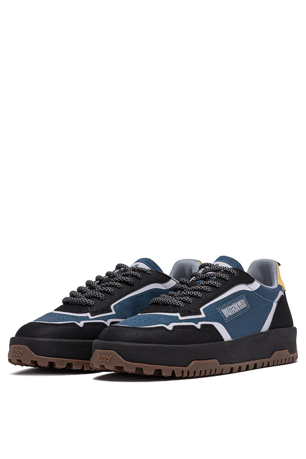Autry Sneaker in cordura e pelle modello WildPace LDLM RU08 DKBL/BLK