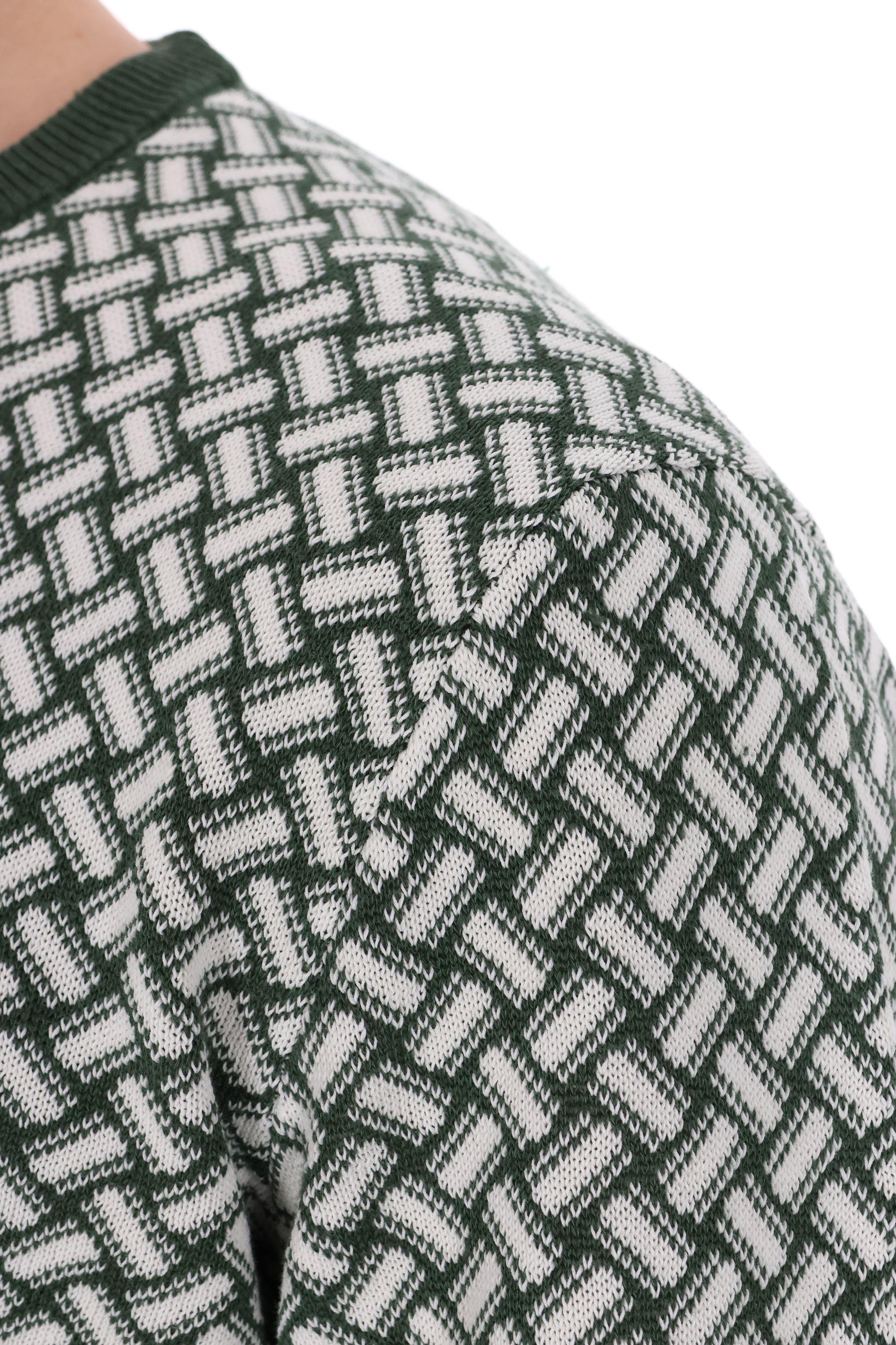 Drumohr Maglia girocollo biscottino in cotone-lino D9LZ113N-8 B35