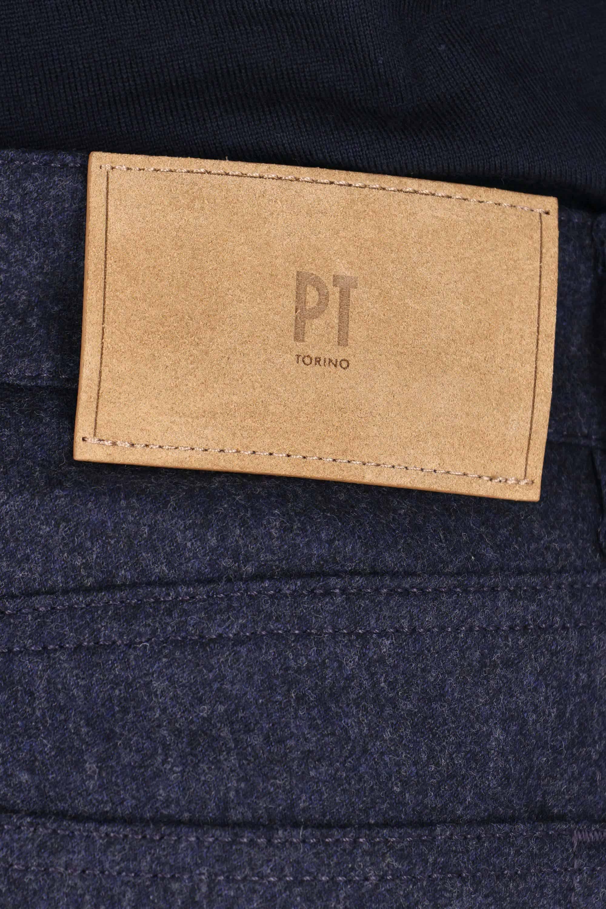 PT Denim 5 tasche color in lana-cashmere Reggae fit C5PP05Z0 TO03S0/2 0340