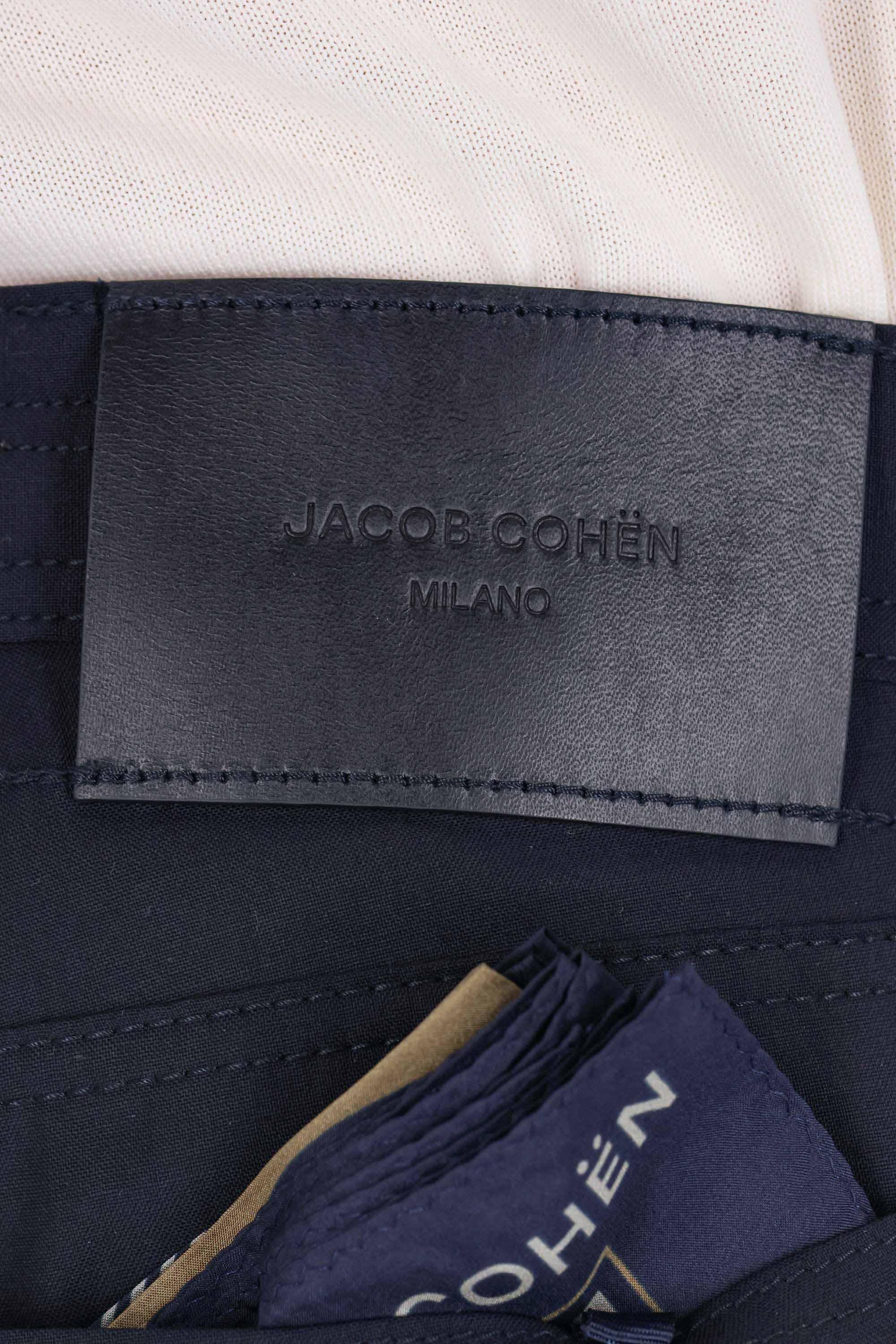 Jacob Cohen 5 tasche color in fresco lana Bard fit QW004-001-T870A Y99