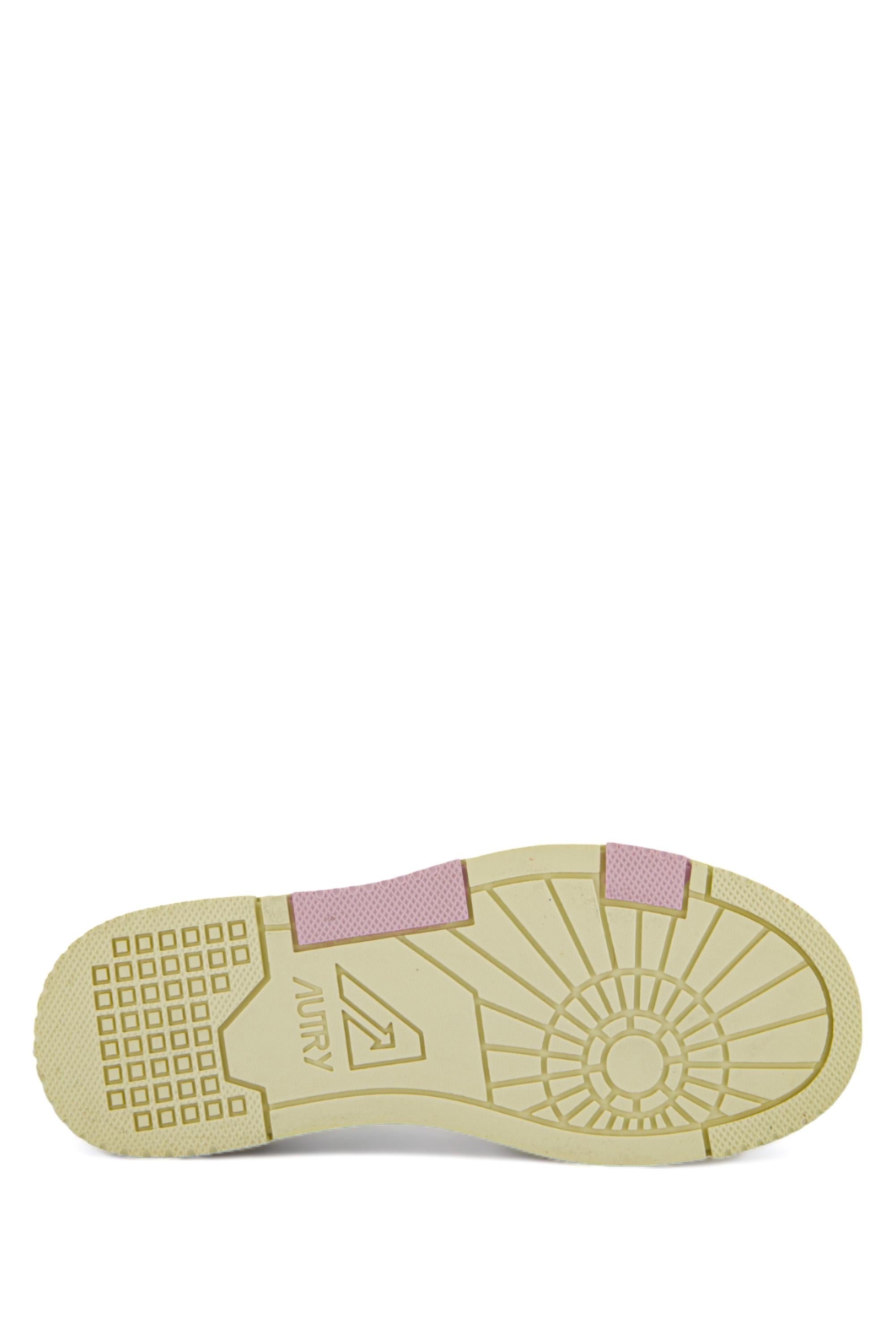 Autry Sneaker basket donna CLC con dettagli rosa ROLW MM42 PLAT/CRADLE PINK