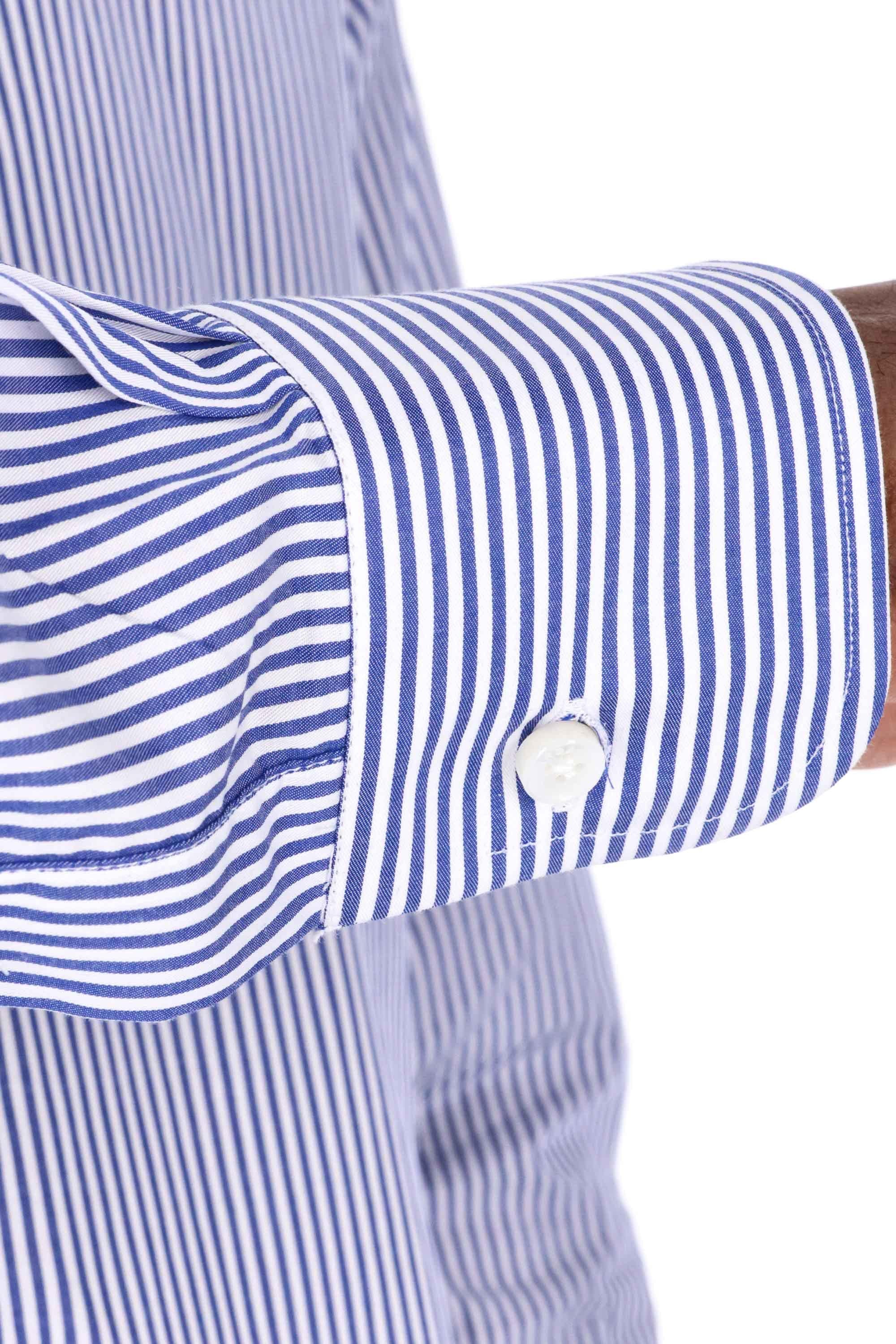 Camicia bacchettata in cotone linea Journey I1U13P01PZ8520U 0001 Barba