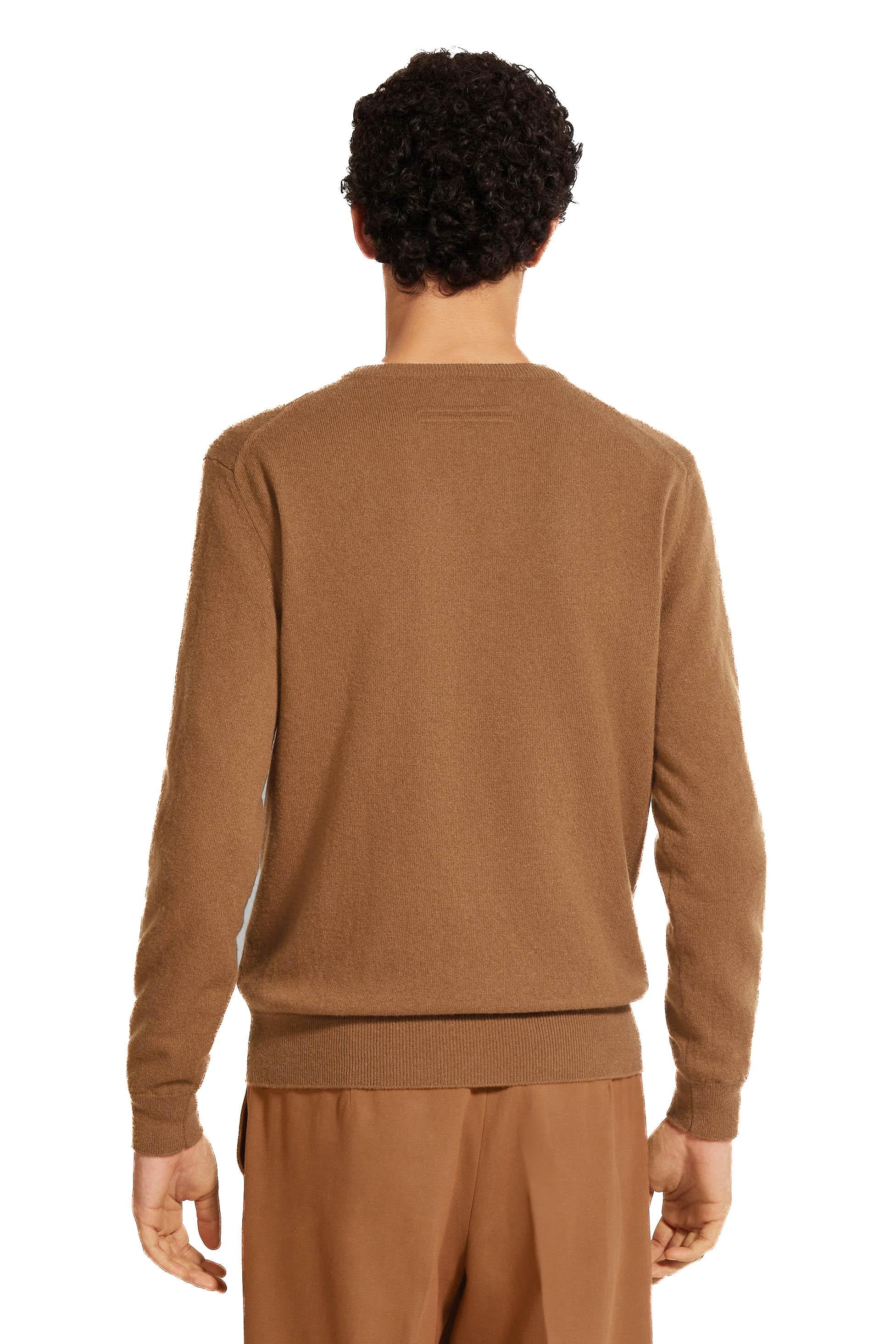 Zegna Maglia girocollo in Oasi Cashmere E8K10 110/5 N95