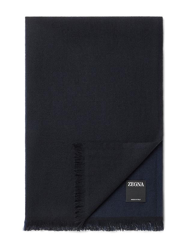 Sciarpa bicolor in lana-cashmere-seta Z4L60 23D BL1 Zegna