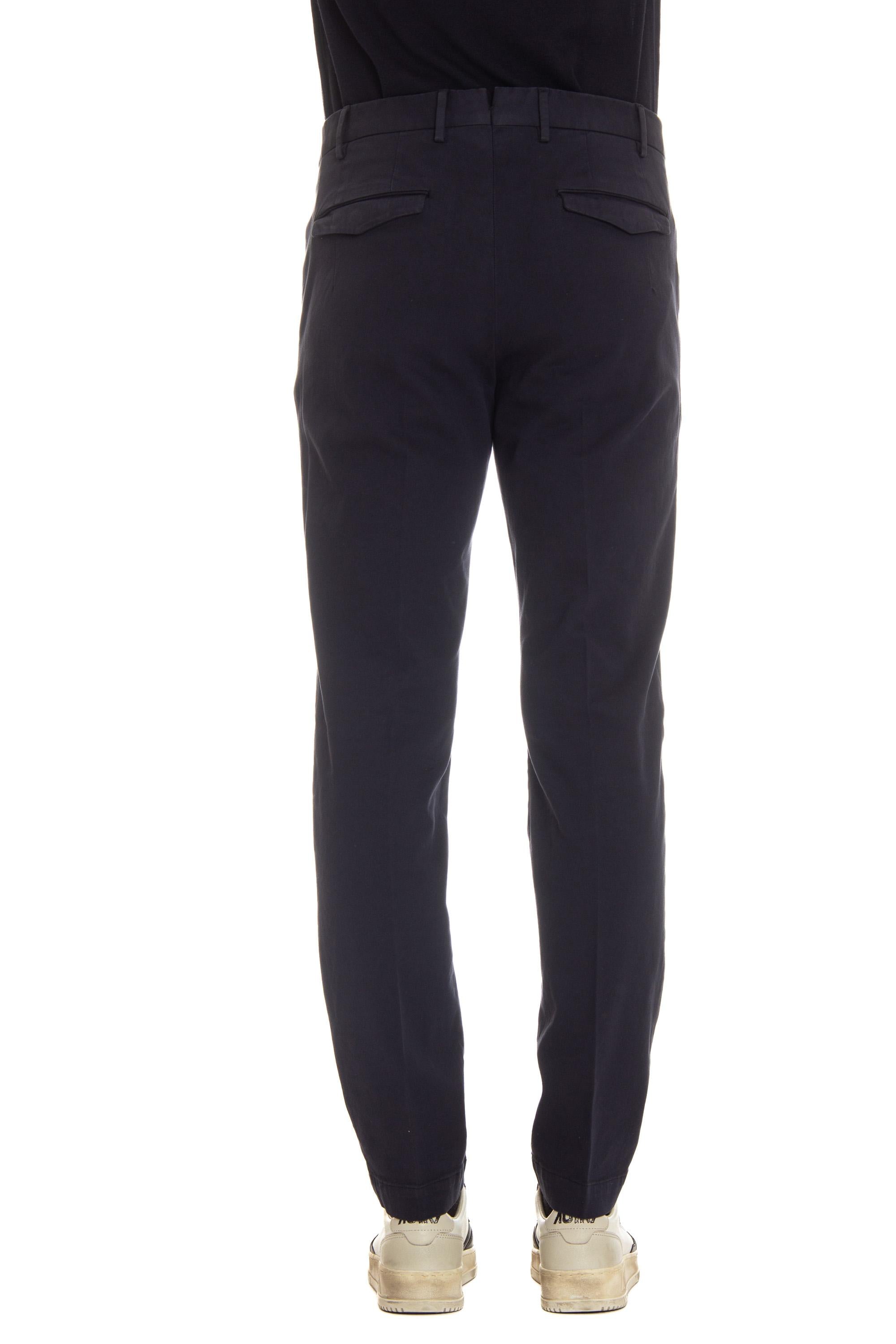 Pantalone in tricotina stretch di cotone-cashmere Master fit ATMAZ00CL1 TU91 Y384 PT Torino