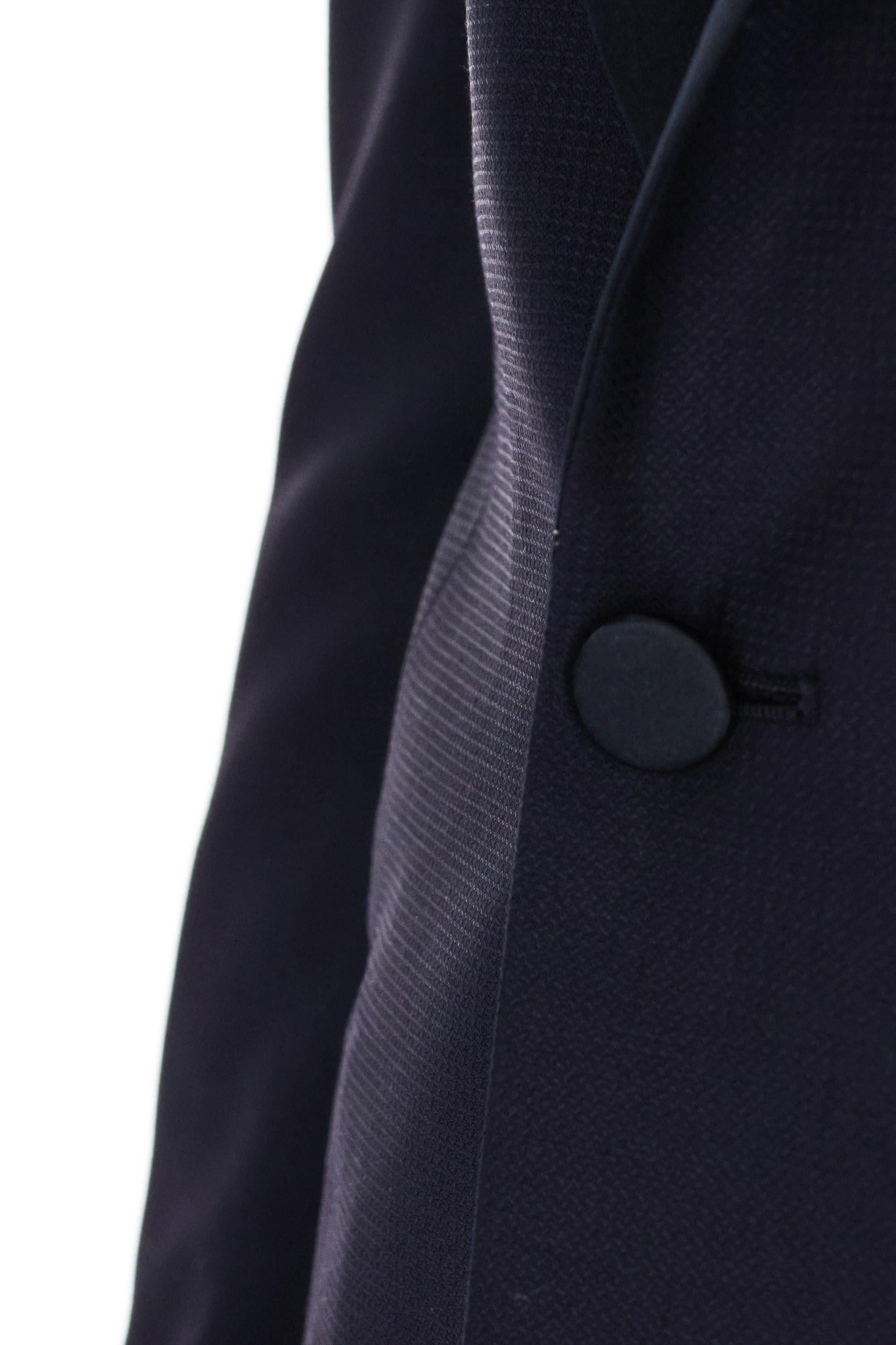 Abito smoking con gilet in lana-seta linea Bruce EFBR15A01-550017 B5080 Tagliatore