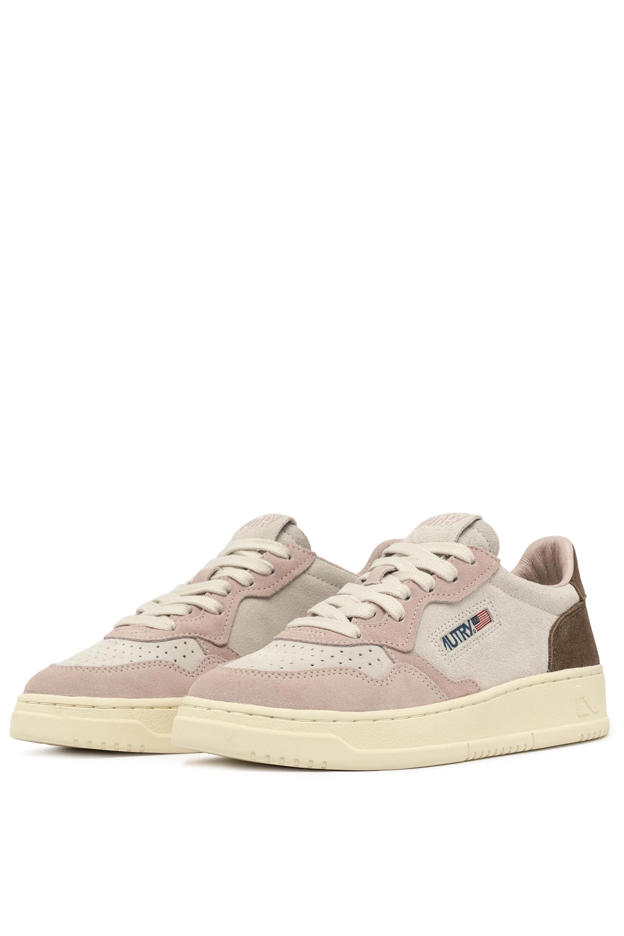 Sneaker Medalist full suede multicolor AULW TS04 PWD/EBONY Autry