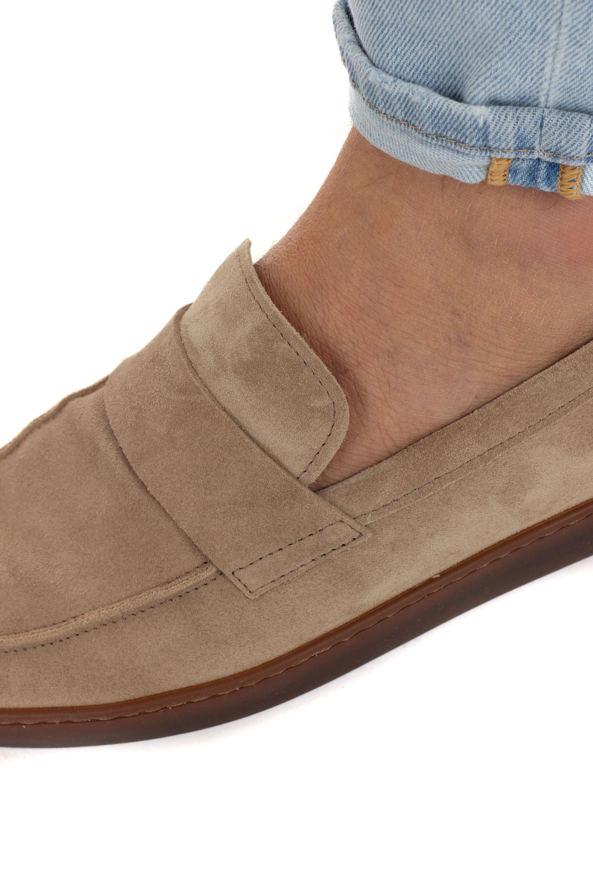 Mocassino in camoscio suola flex mod. Sifnos SIFNOS/2 AVOLA Henderson