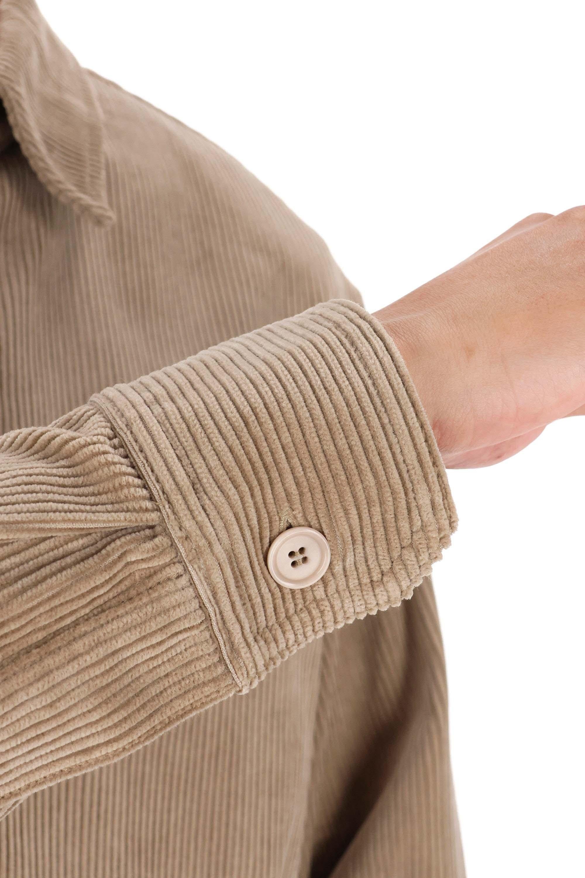 A.P.C. Overshirt in velluto a coste COHBB-H02976 BAA