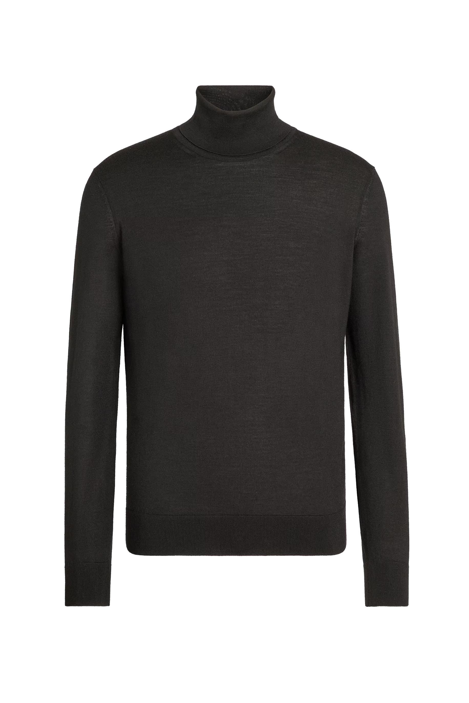 Zegna Maglia dolcevita in cashmere-seta E8J00 120/3 K09