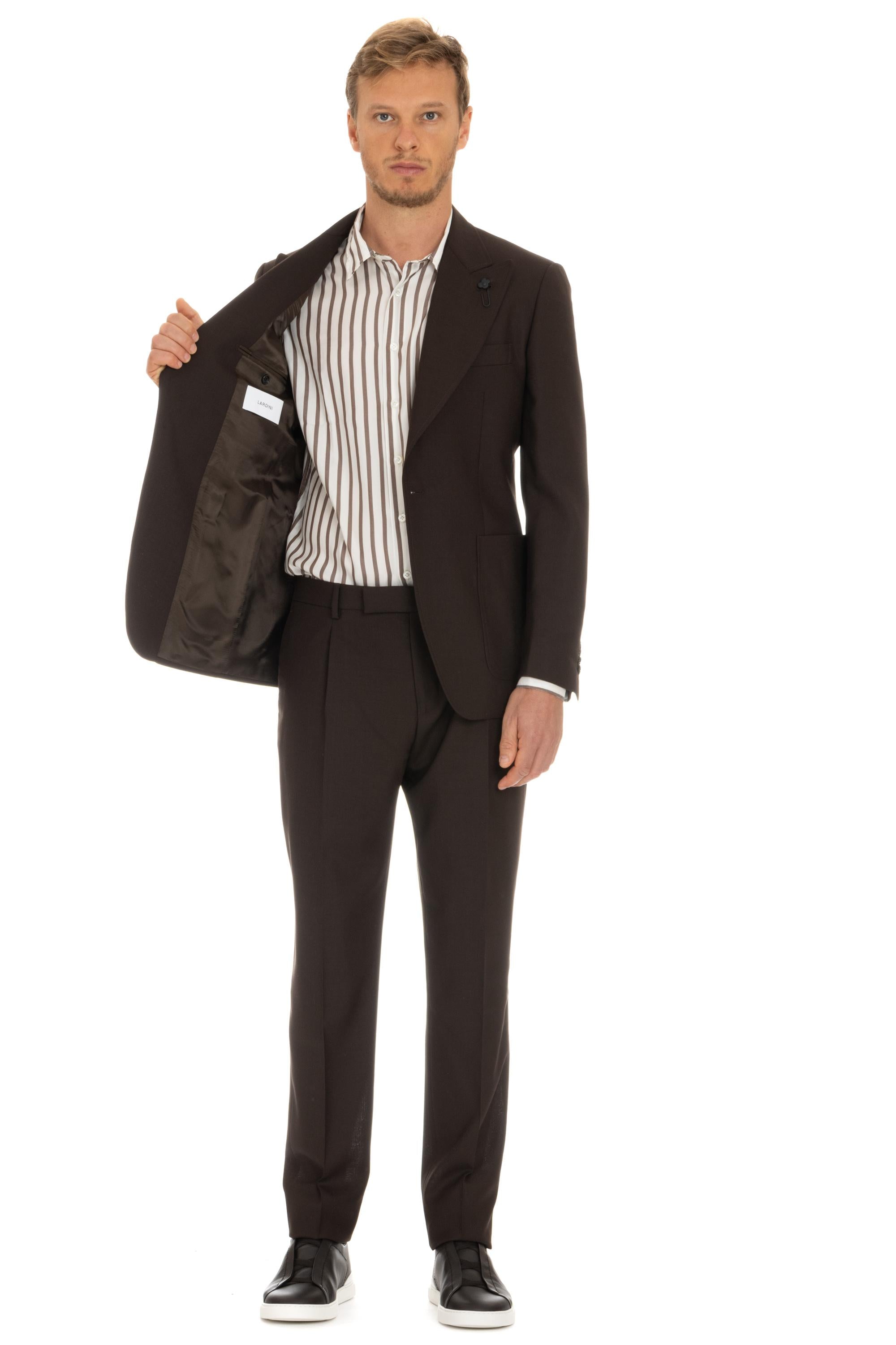 Giacca in lana revers lancia EQ6901E EQSK62408 450 Lardini