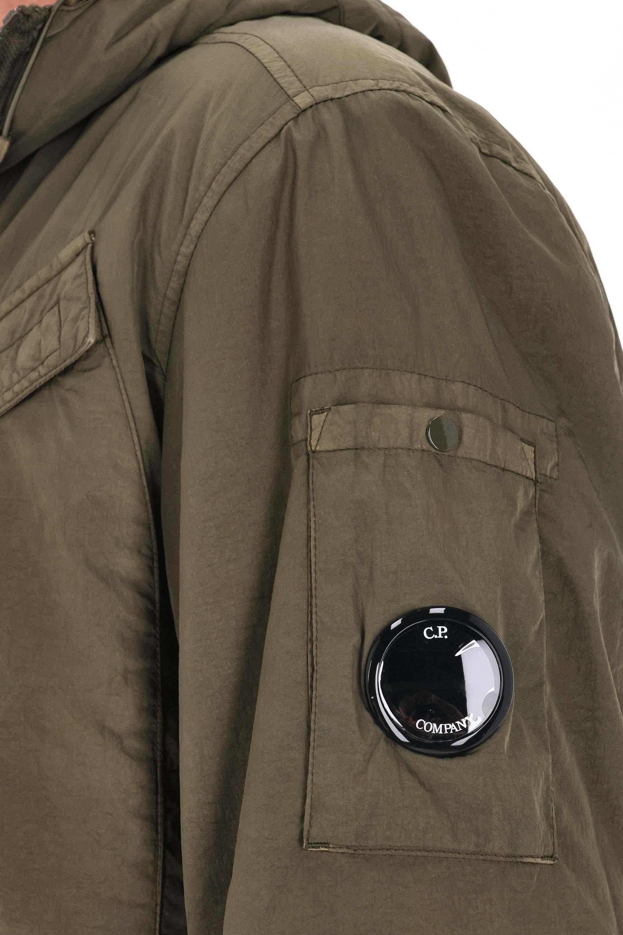 CP Company Giubbotto bomber con cappuccio Chrome-R MOS084A00-5904G 683