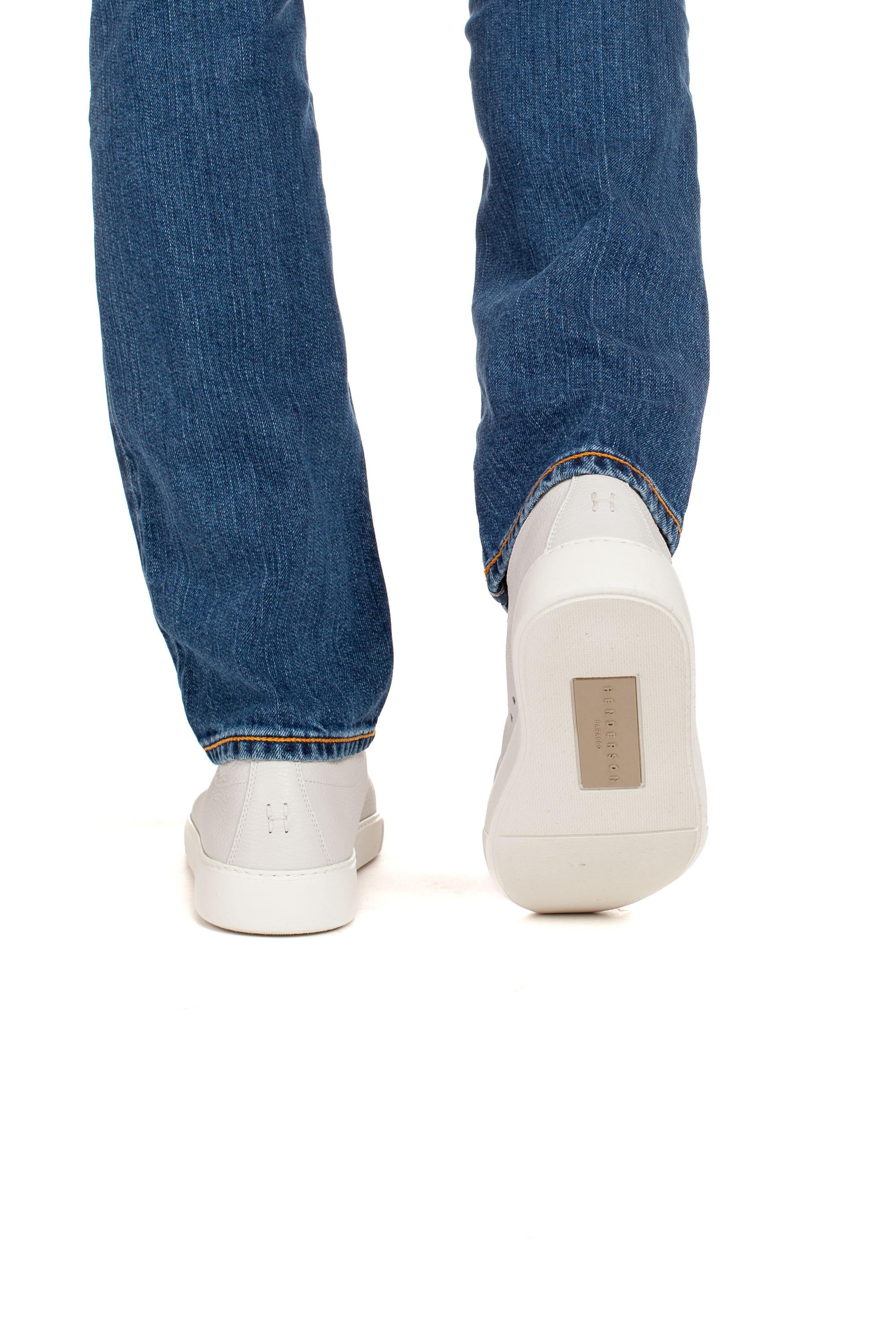 Henderson Sneaker in cervo supersoft mod. Byron BYRON ICE
