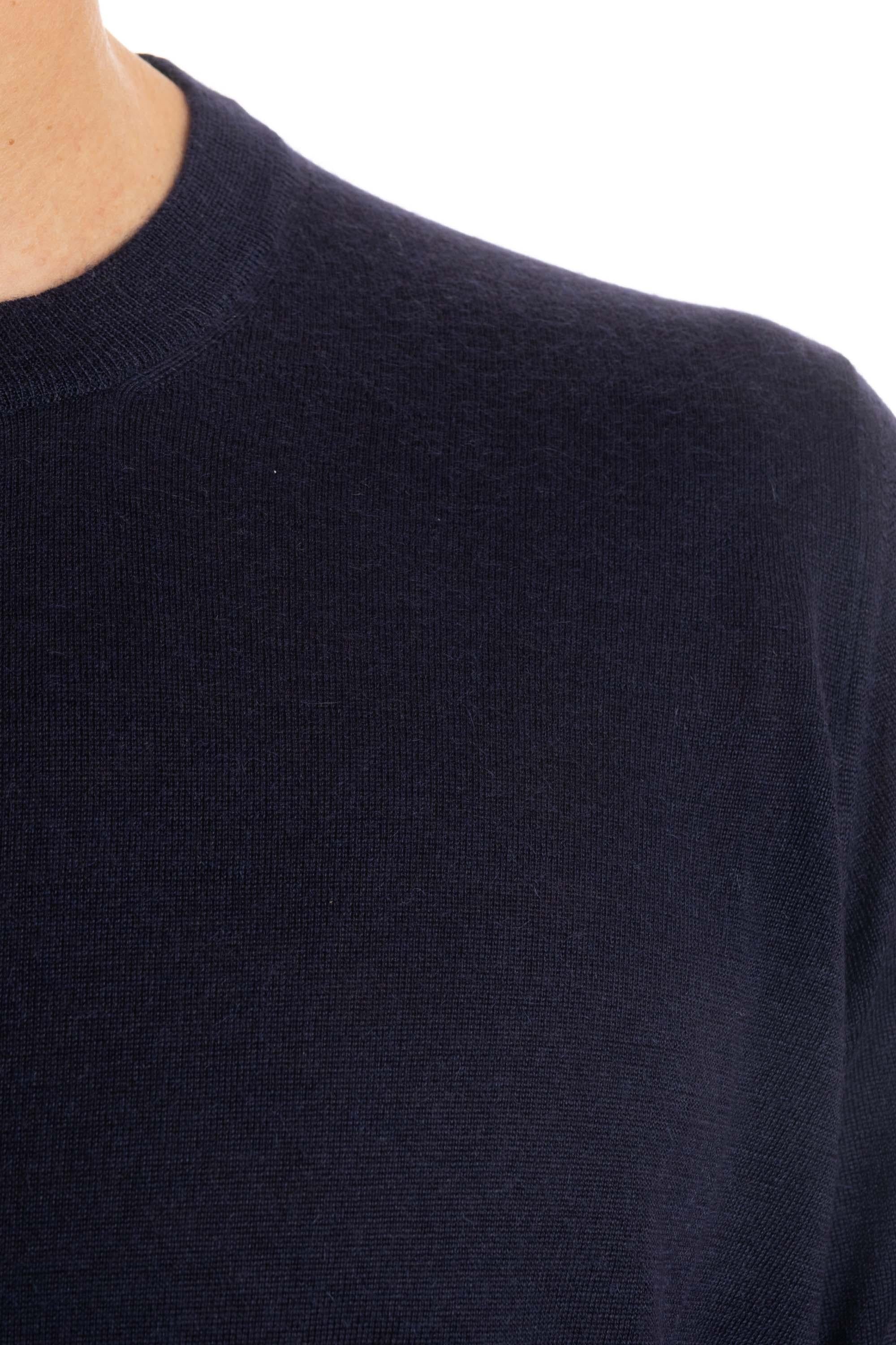 Maglia girocollo in cashmere seta M2300100. CW425 Brunello Cucinelli