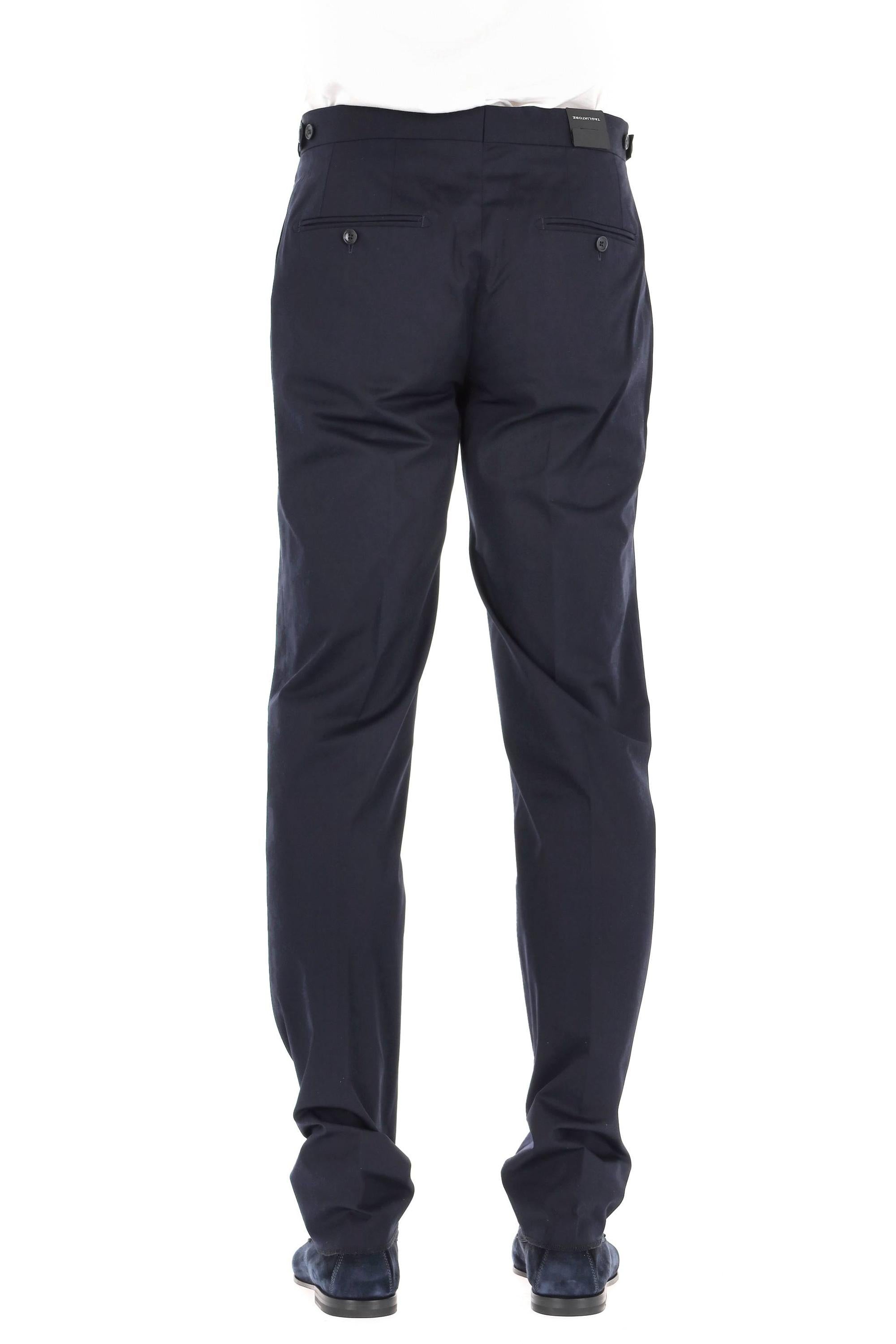 Pantalone in rasatello di cotone TAG01 I70010 B553 Tagliatore