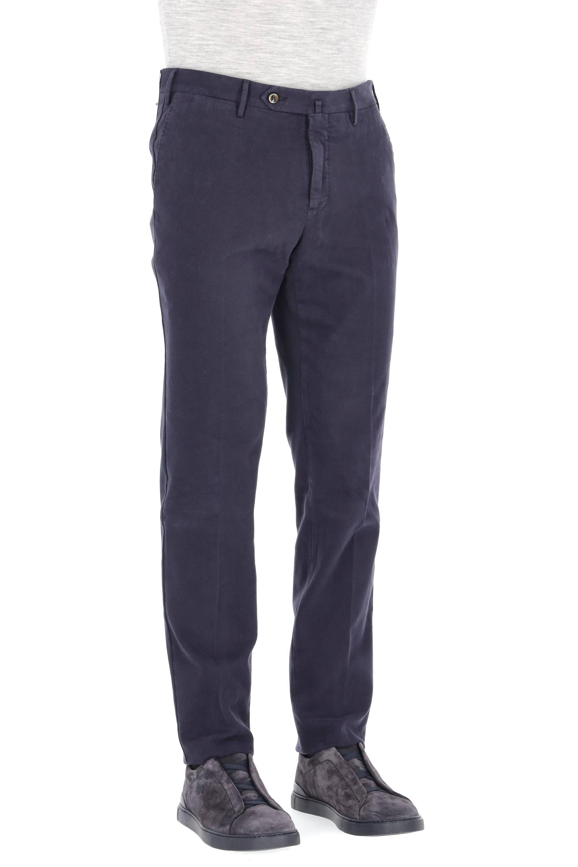 PT Torino Pantalone in cotone micro struttura Slim fit VT01Z00CL1 SD72/2 Y384