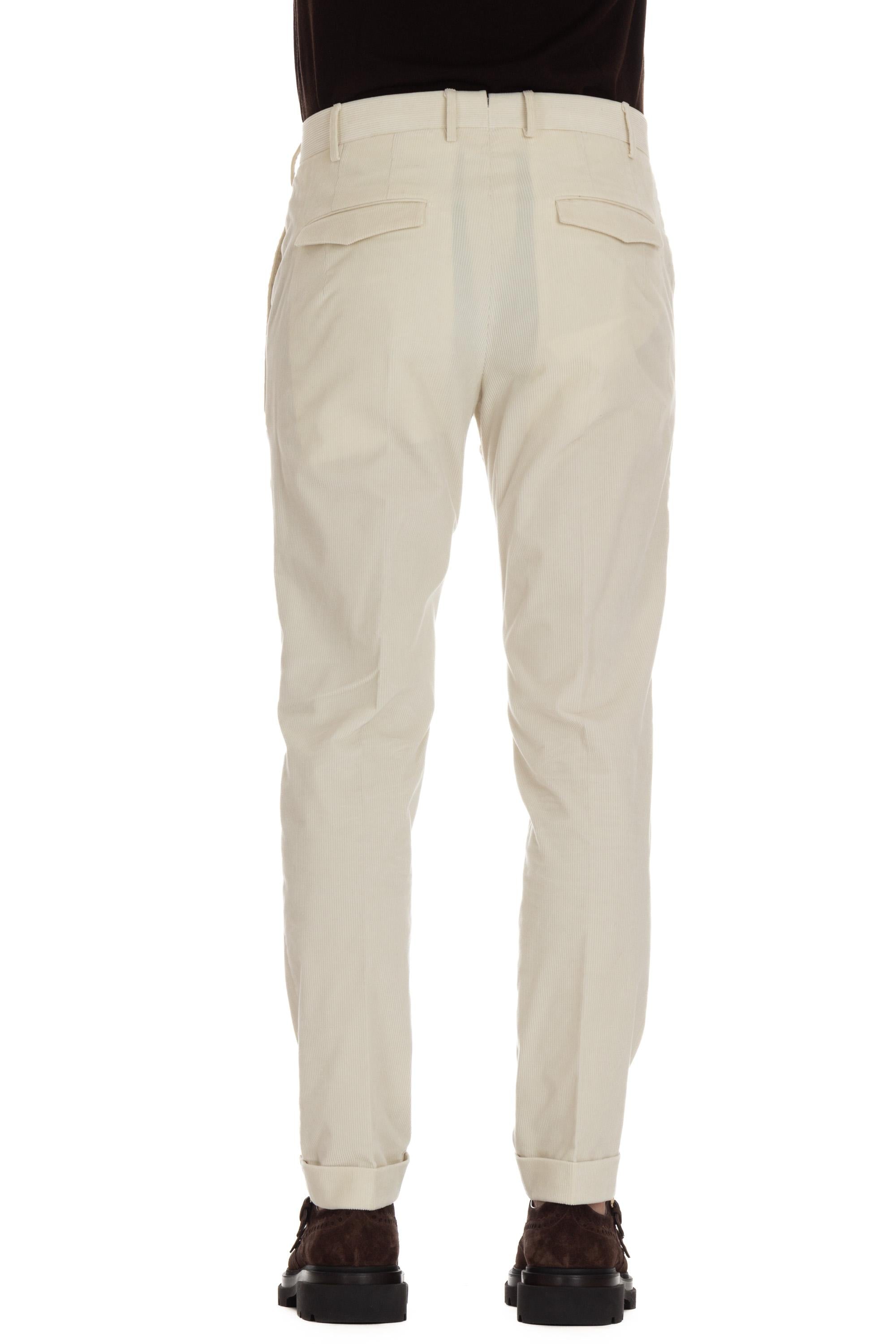 Pantalone in velluto soft touch mille righe Master fit ASMAZ00CL1 PG81_ 0010 PT Torino