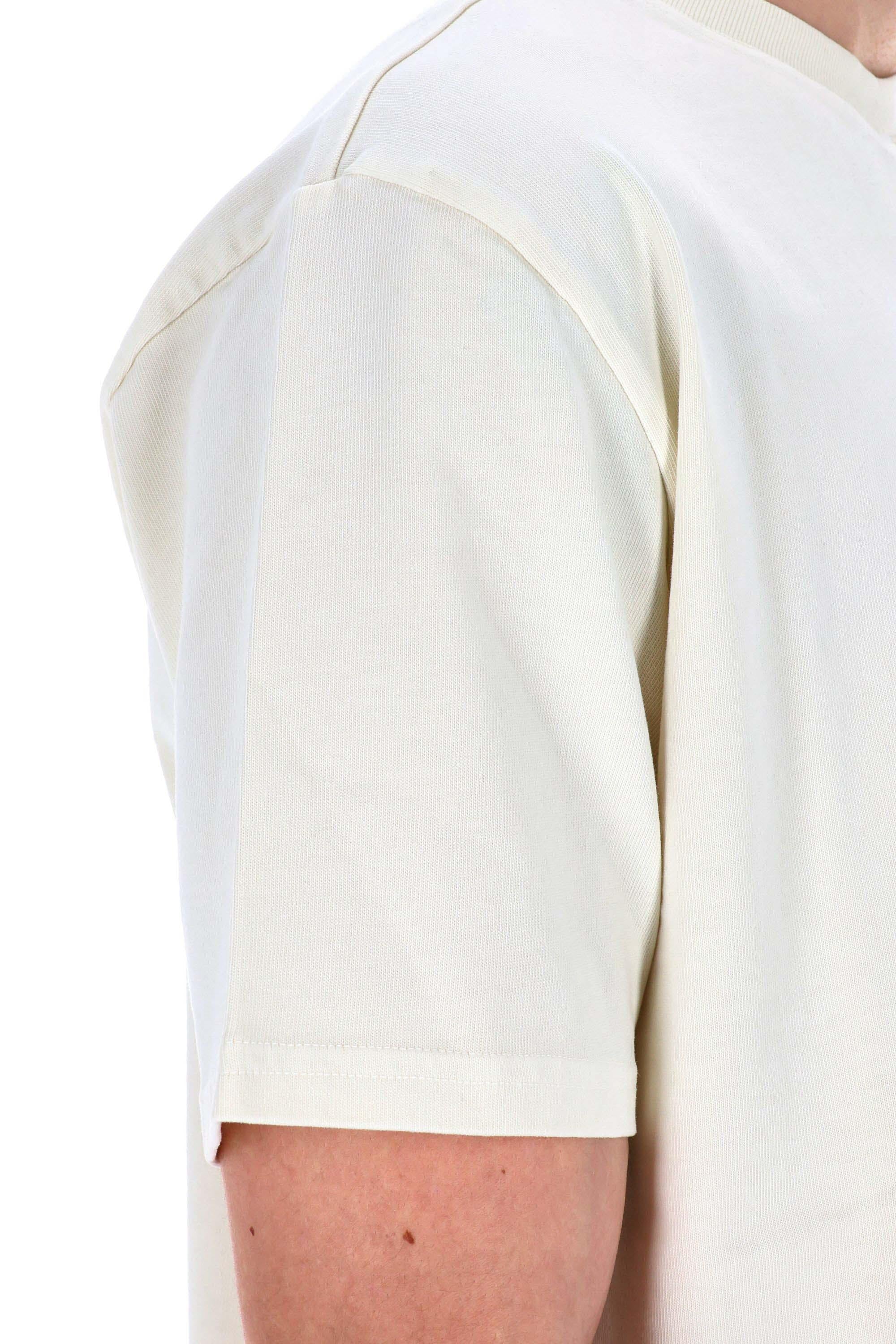 Autry T-shirt in cotone con logo tono su tono TSPX 12OS WHT VTG