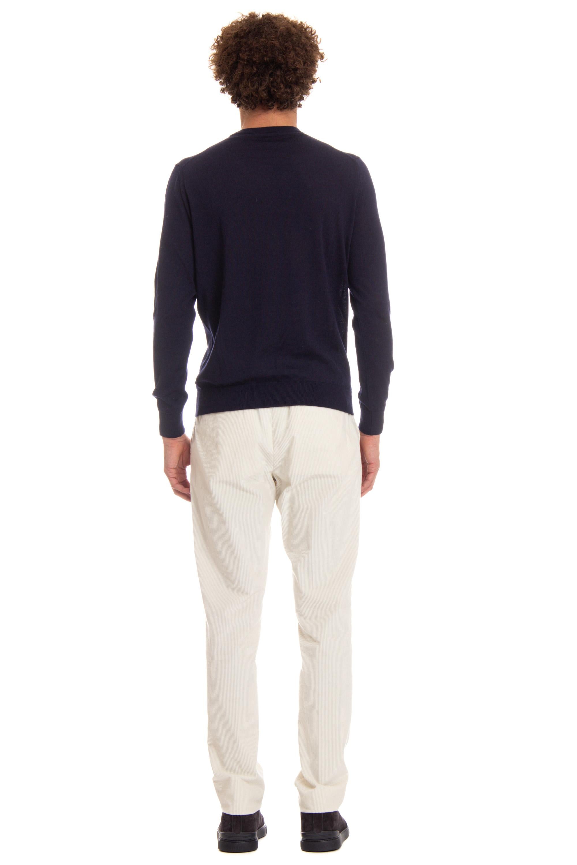 Maglia girocollo in cashmere-seta MA00057-56JA 43276 Colombo