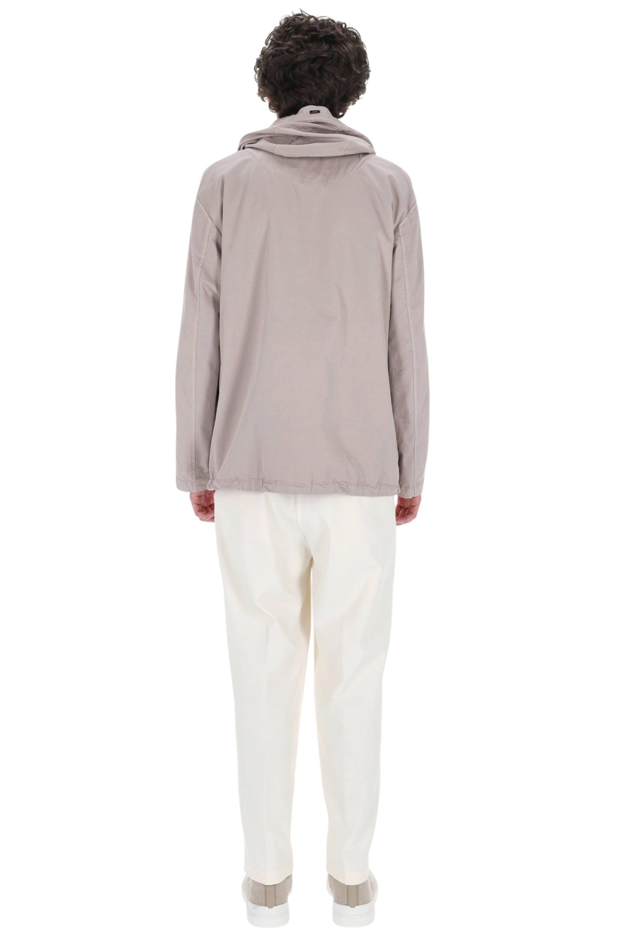 Herno Giubbino in cotone con cappuccio GI000595U 9403T02