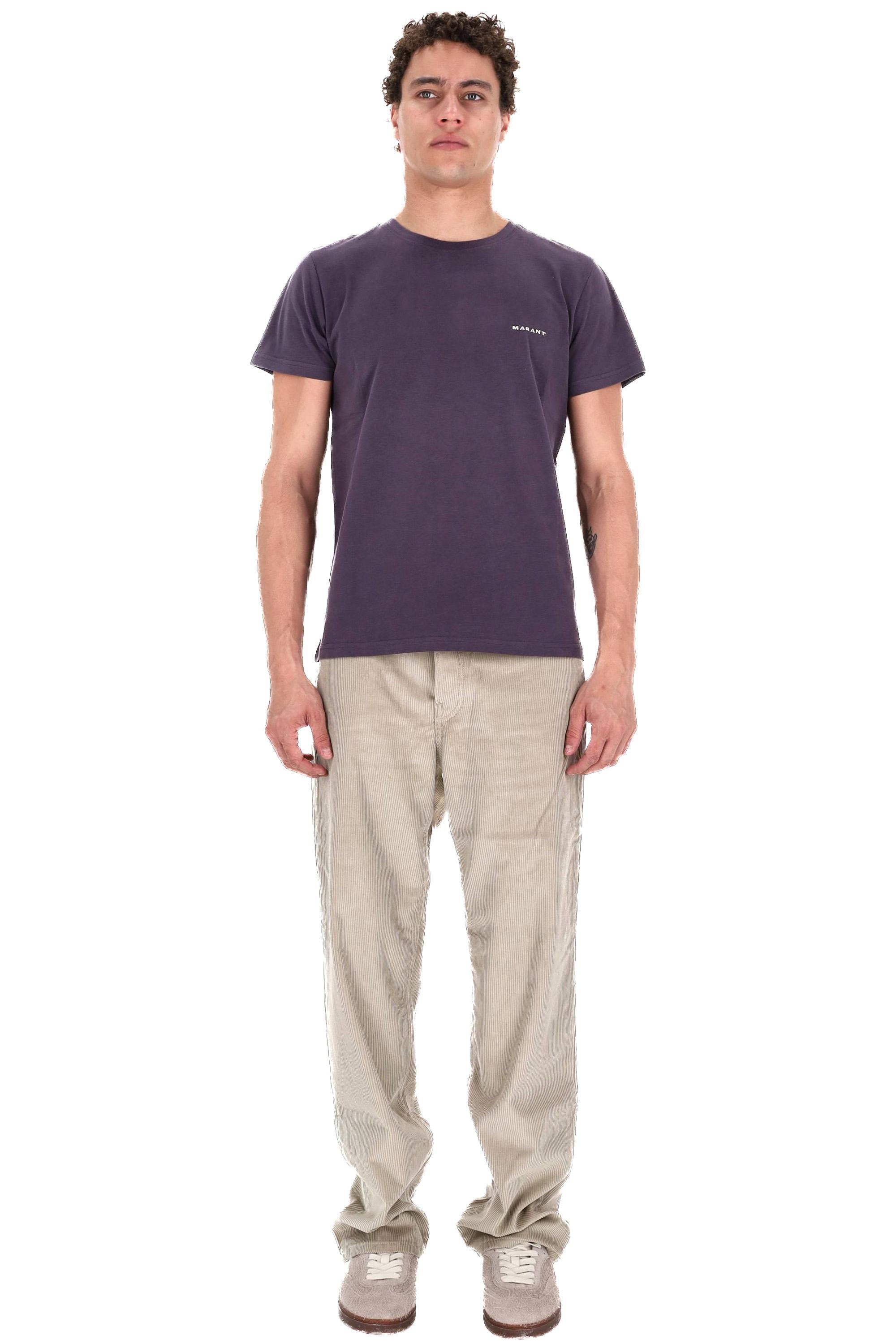 Isabel Marant T-shirt in cotone con logo mod. Zafferh TS0047HA-B3N13H 30FN