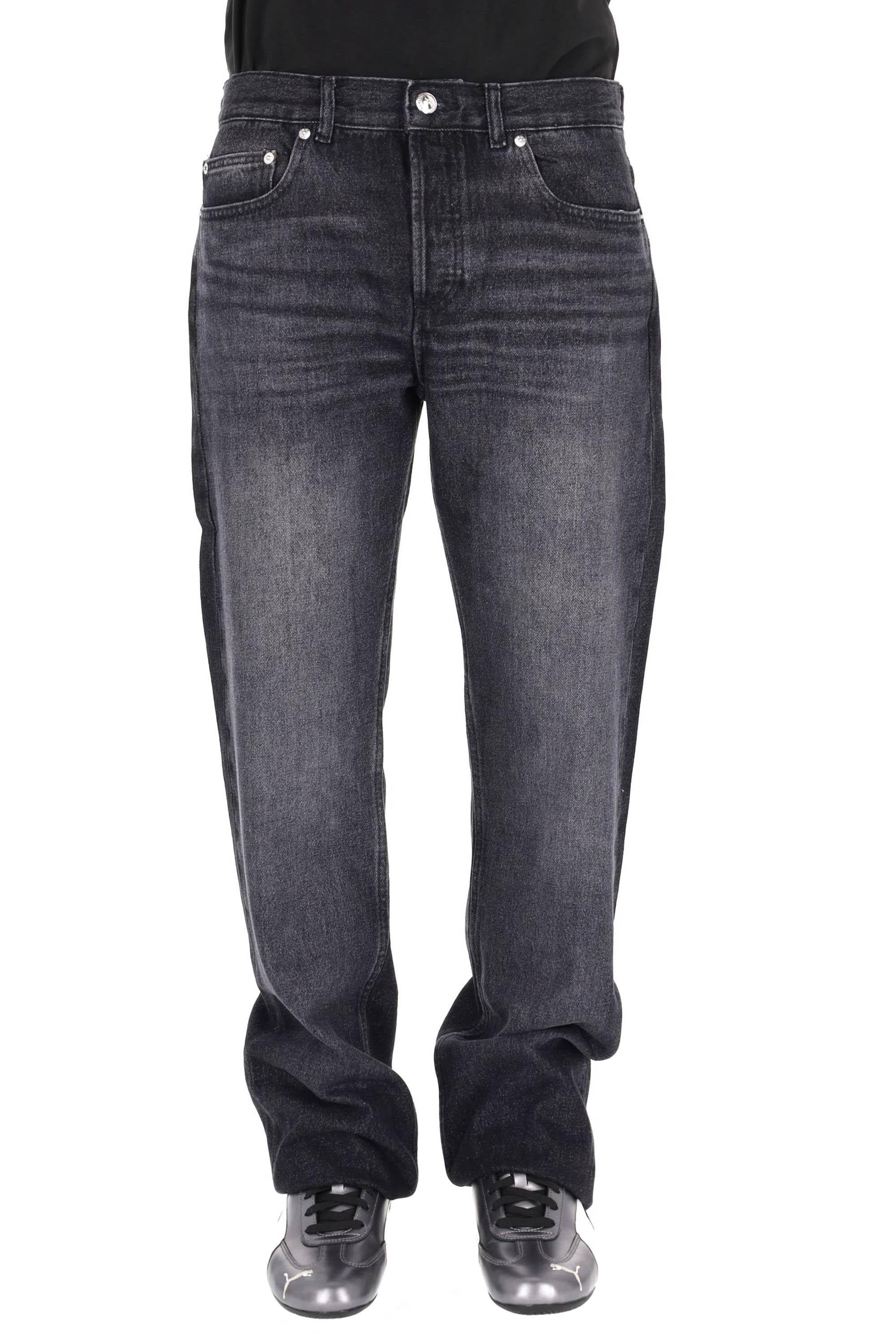 A.P.C. Jeans noir modello Rescue COHJX-H09010 LZA-FAUX NOIR