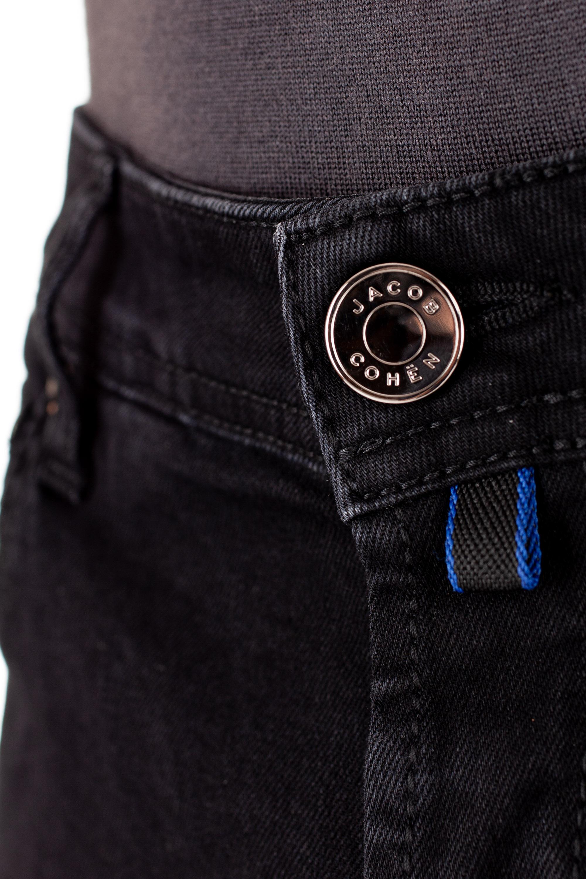 Jeans etichetta nera in pelle Nick slim fit E07 30S 3622 NICKSLIM 543D Jacob Cohen