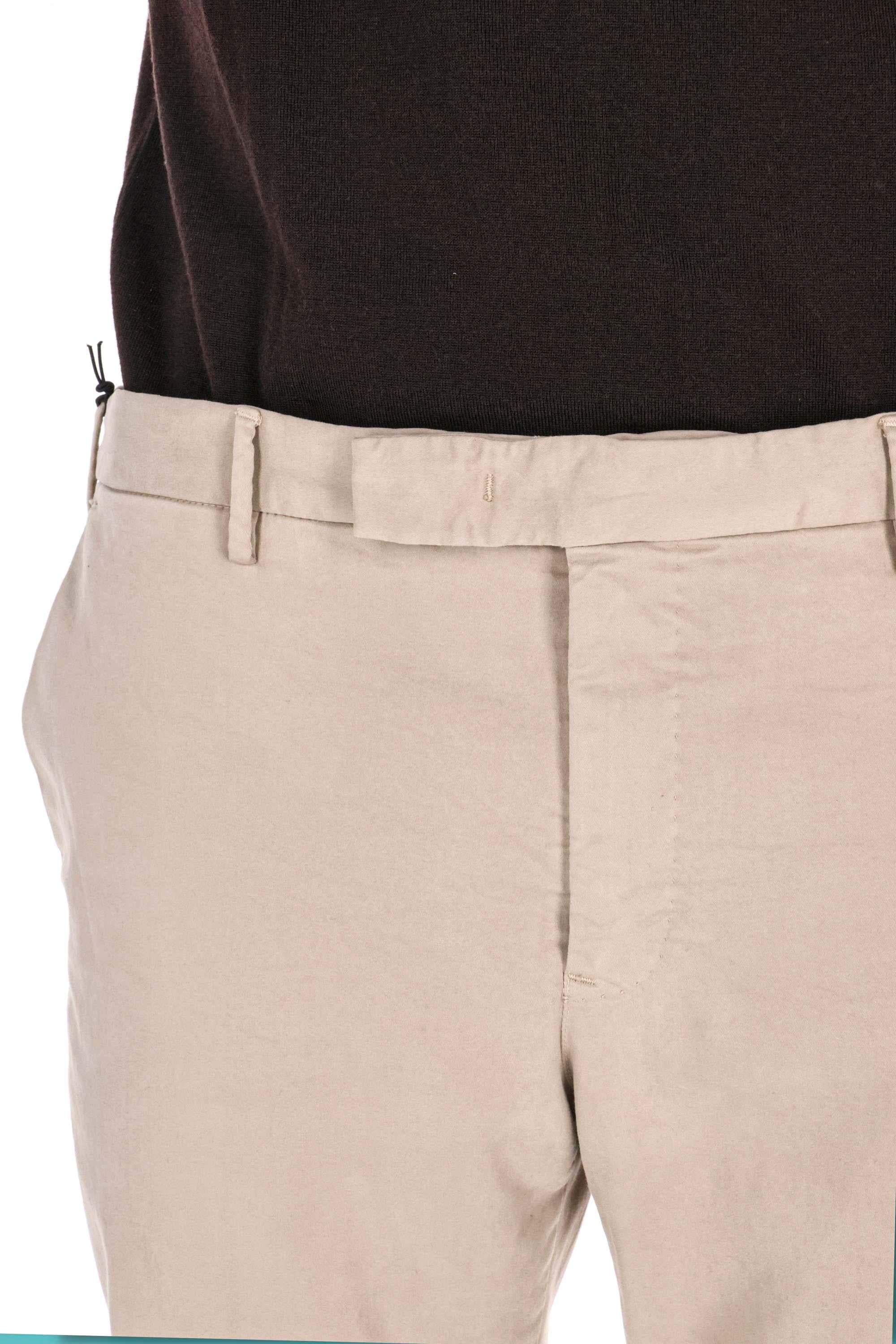 Pantalone in rasatello di cotone Dieci fit ATX0Z00FWD NK20_4 Y042 PT Torino